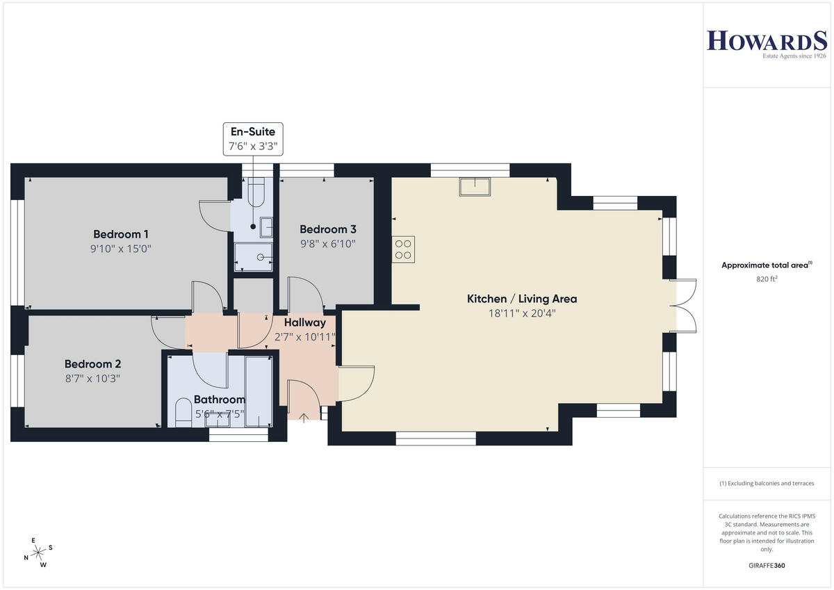 Clover Way, Gunton floorplan