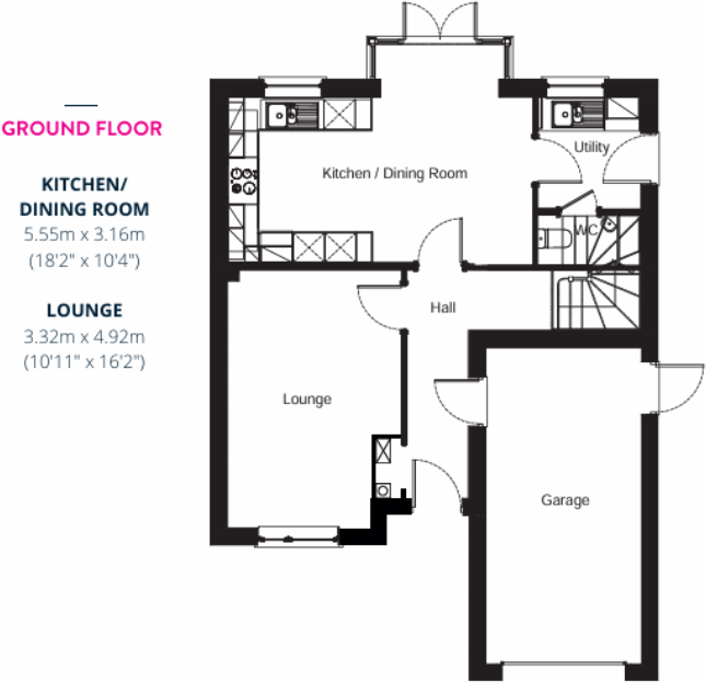 Off Stratton Road/ A3072,
Stratton, Bude,
Cornwall,
EX23 8TP floorplan