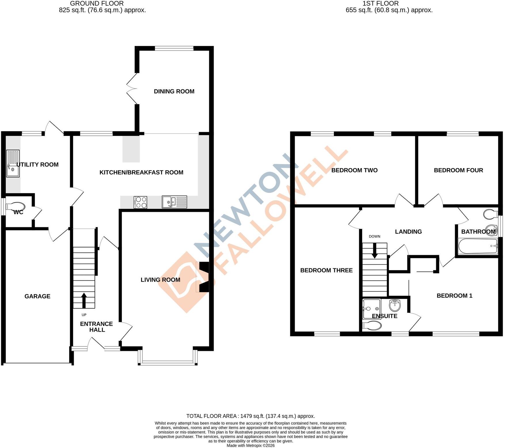Woodhead Close, Stamford, PE9 floorplan