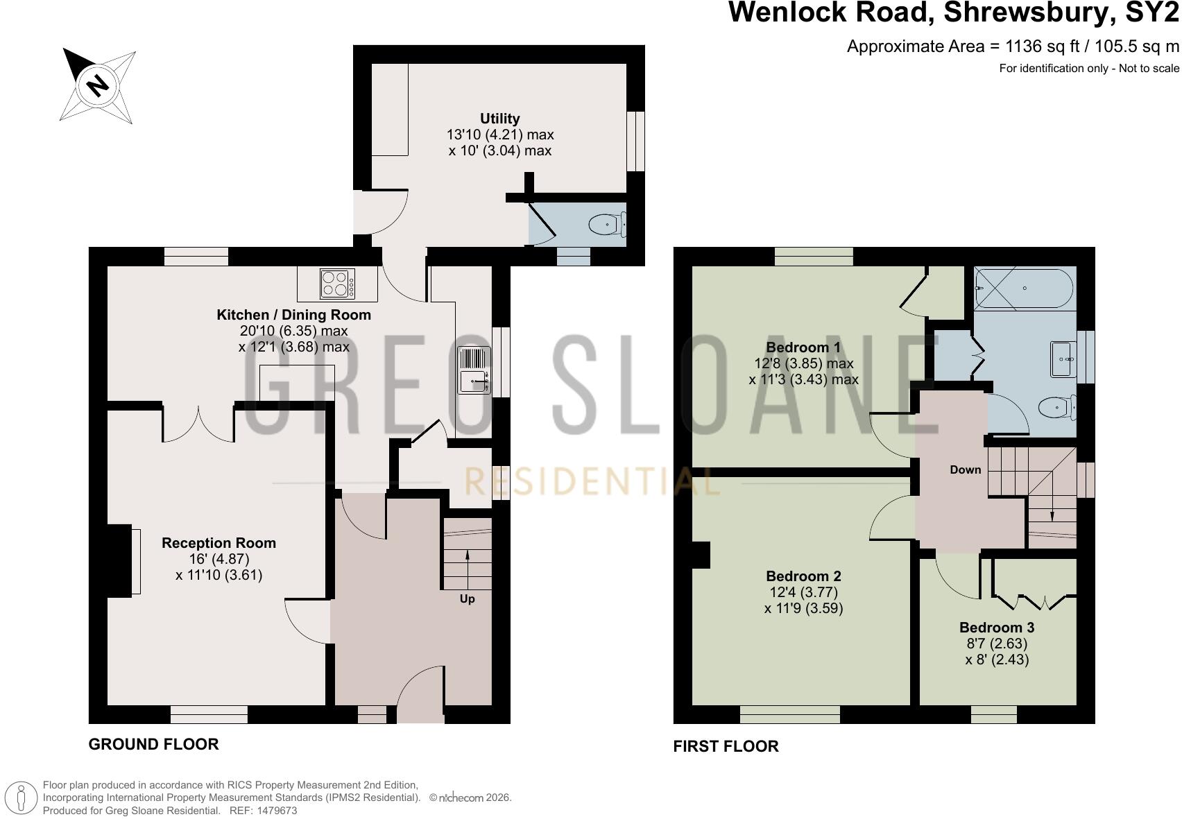 Wenlock Road, Shrewsbury, SY2 floorplan