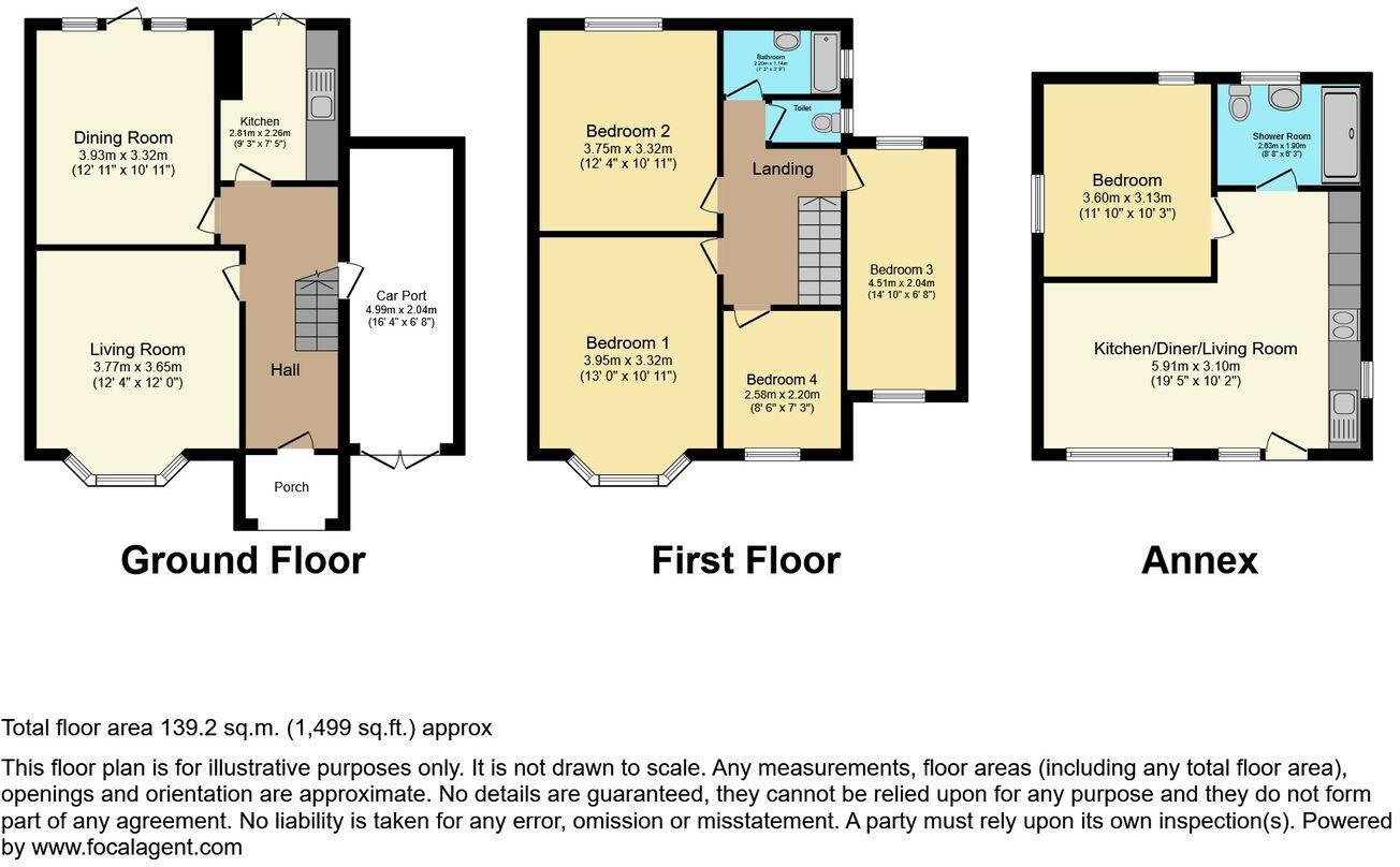 Costock Avenue, Nottingham, NG5 floorplan