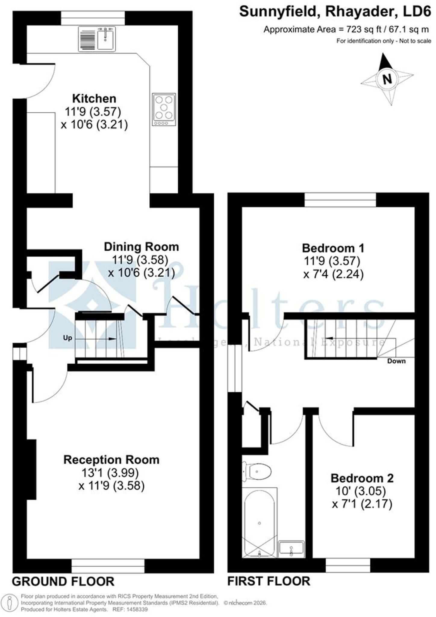 26, Sunnyfield, Rhayader, LD6 floorplan