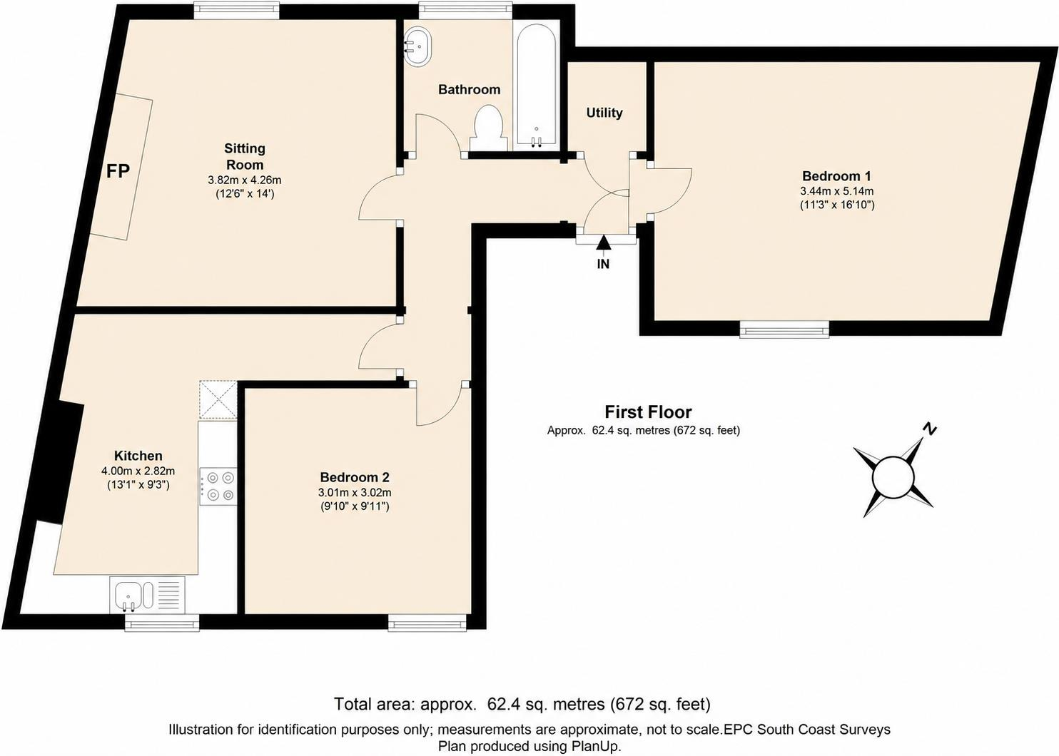 Stanford Road, Lymington floorplan