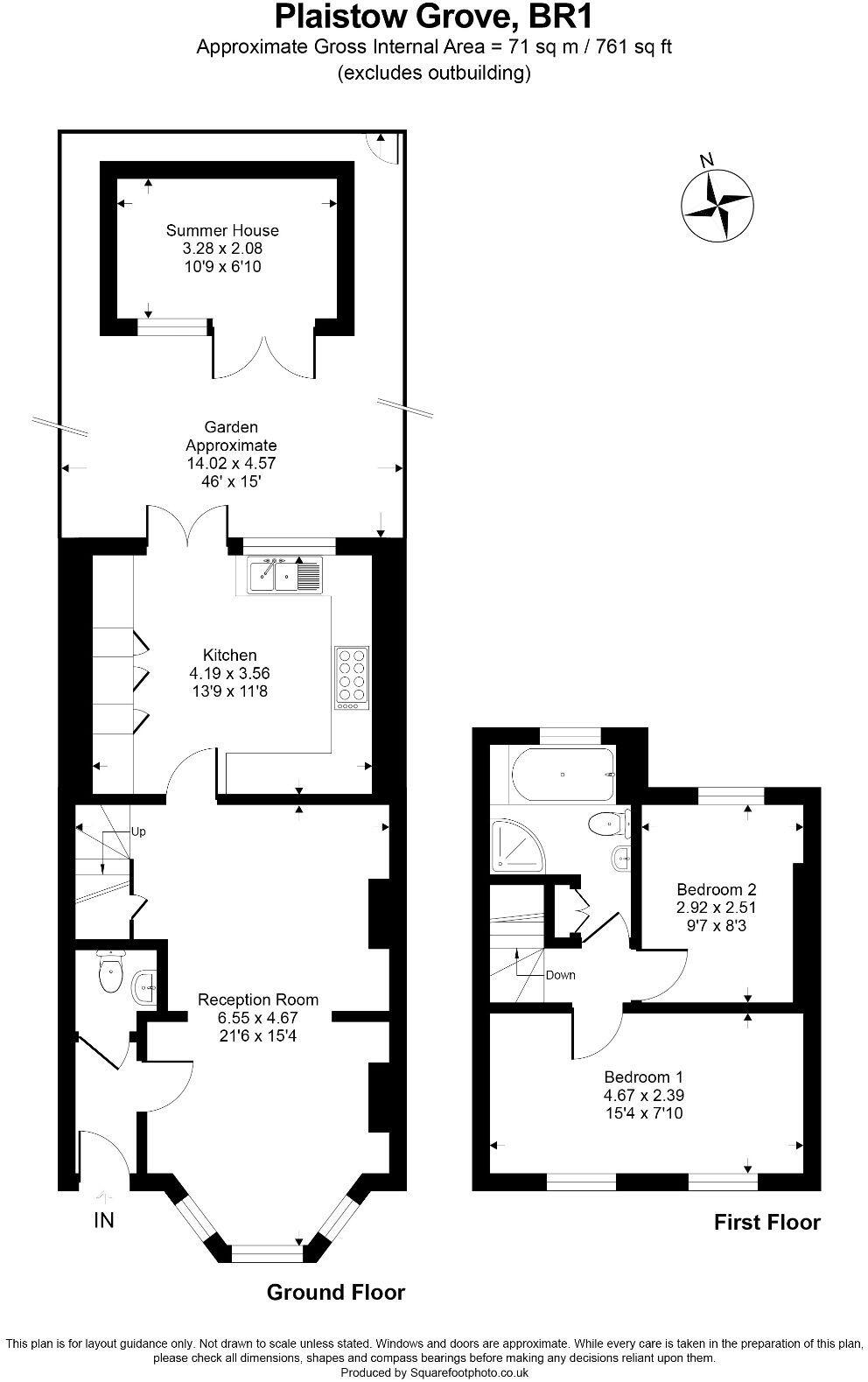 Plaistow Grove, Bromley, BR1 floorplan