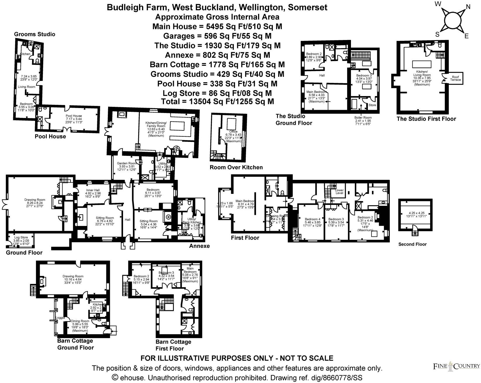 West Buckland, Wellington, Somerset, TA21 floorplan