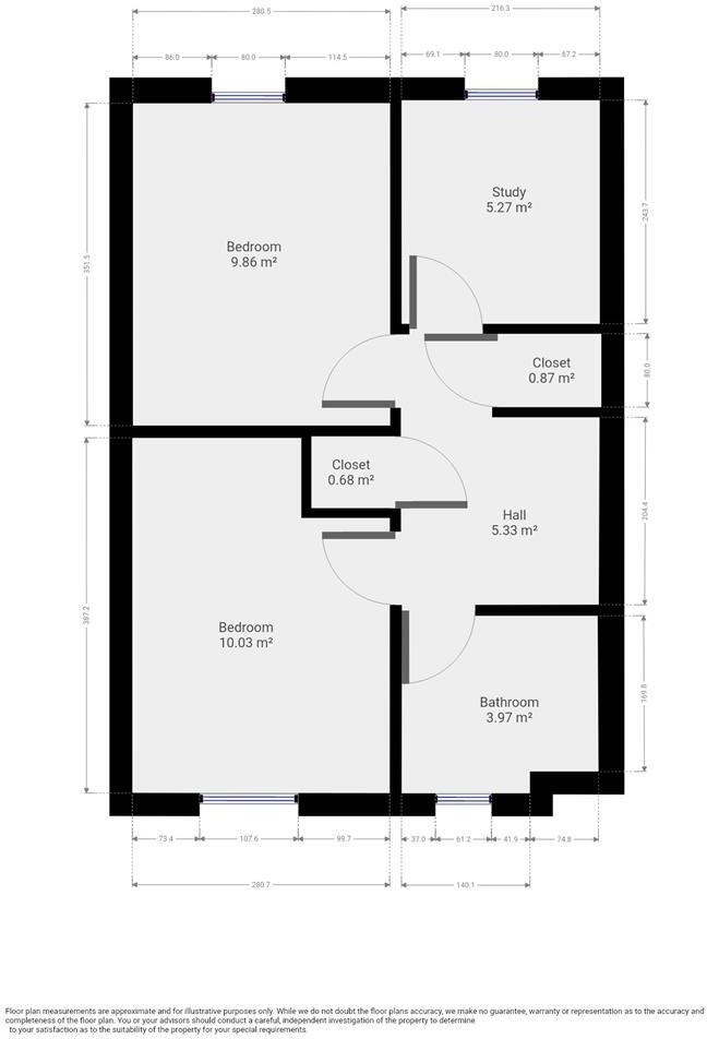 27/28 - Iris Crescent - Student House floorplan
