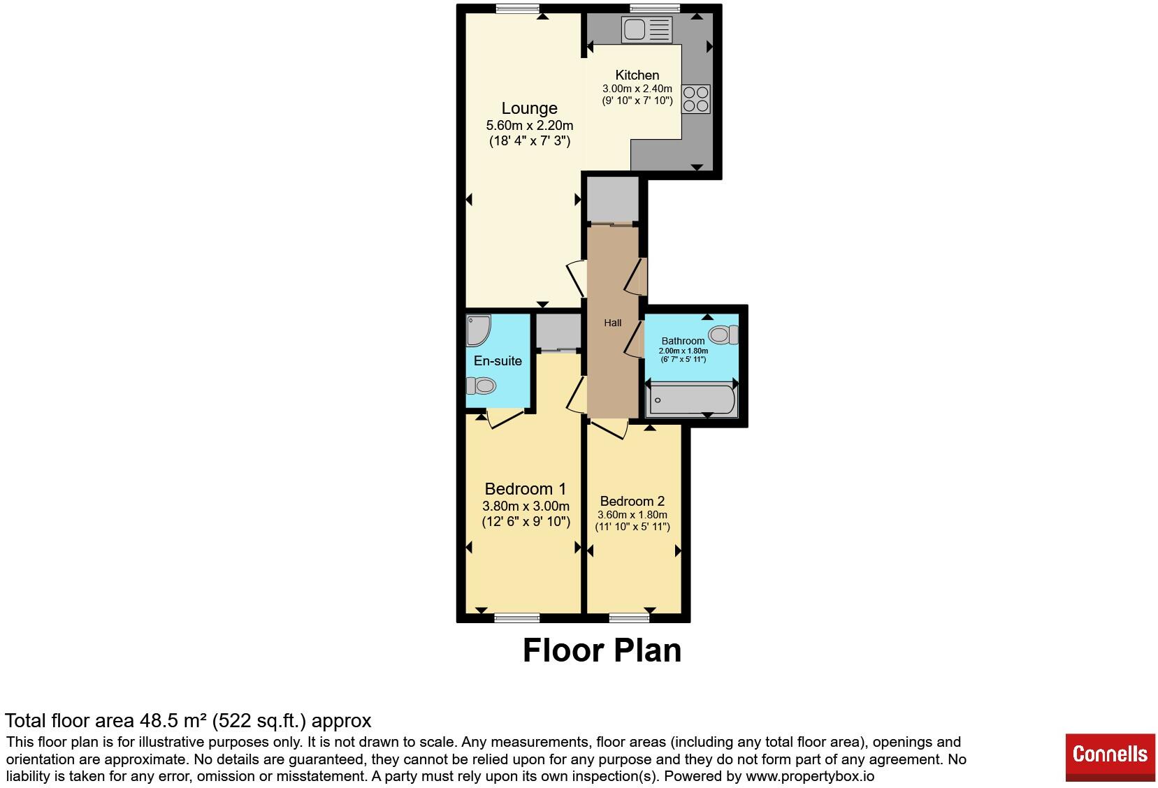 Kiln Way, Dunstable floorplan