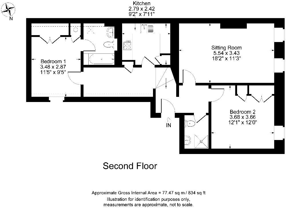 White Hart Mews, High Street, Chipping Norton floorplan