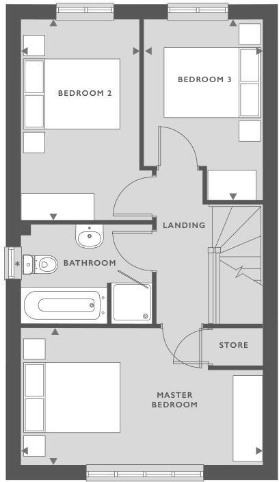 Padstow, Nottingham, NG5 floorplan