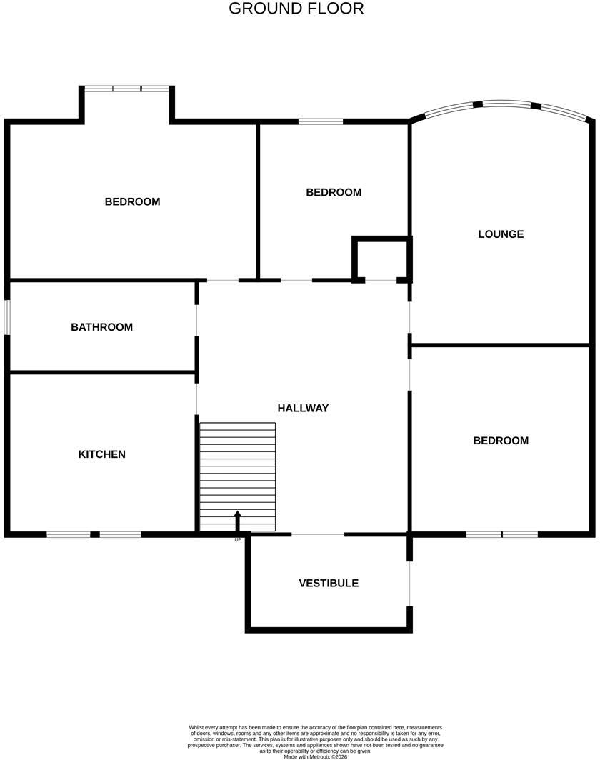 Caddlehill Street, Greenock floorplan