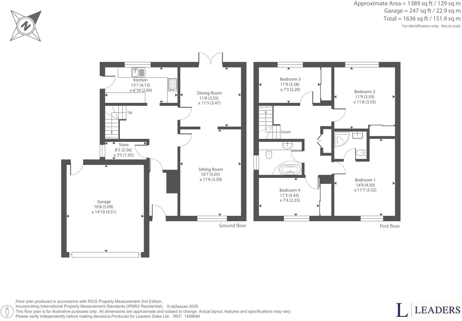 Avenue Road, Witham, Essex floorplan