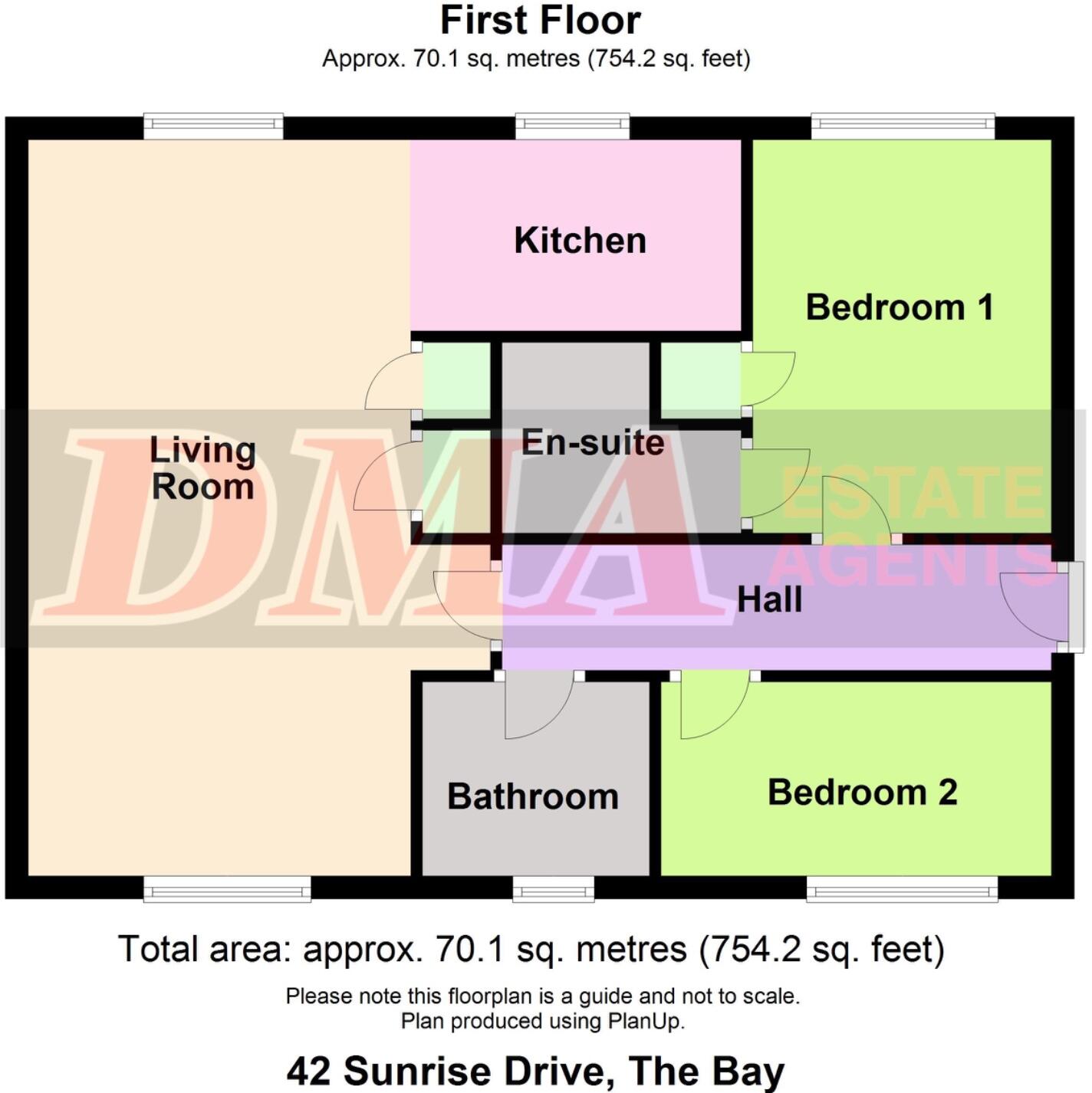 Sunrise Drive, The Bay  YO14 9GF floorplan