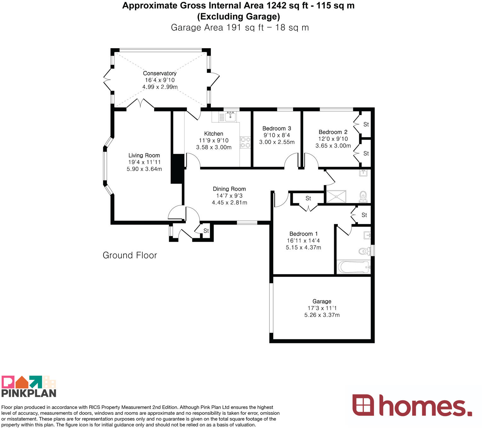 Chappell Close, Liphook, Hampshire floorplan