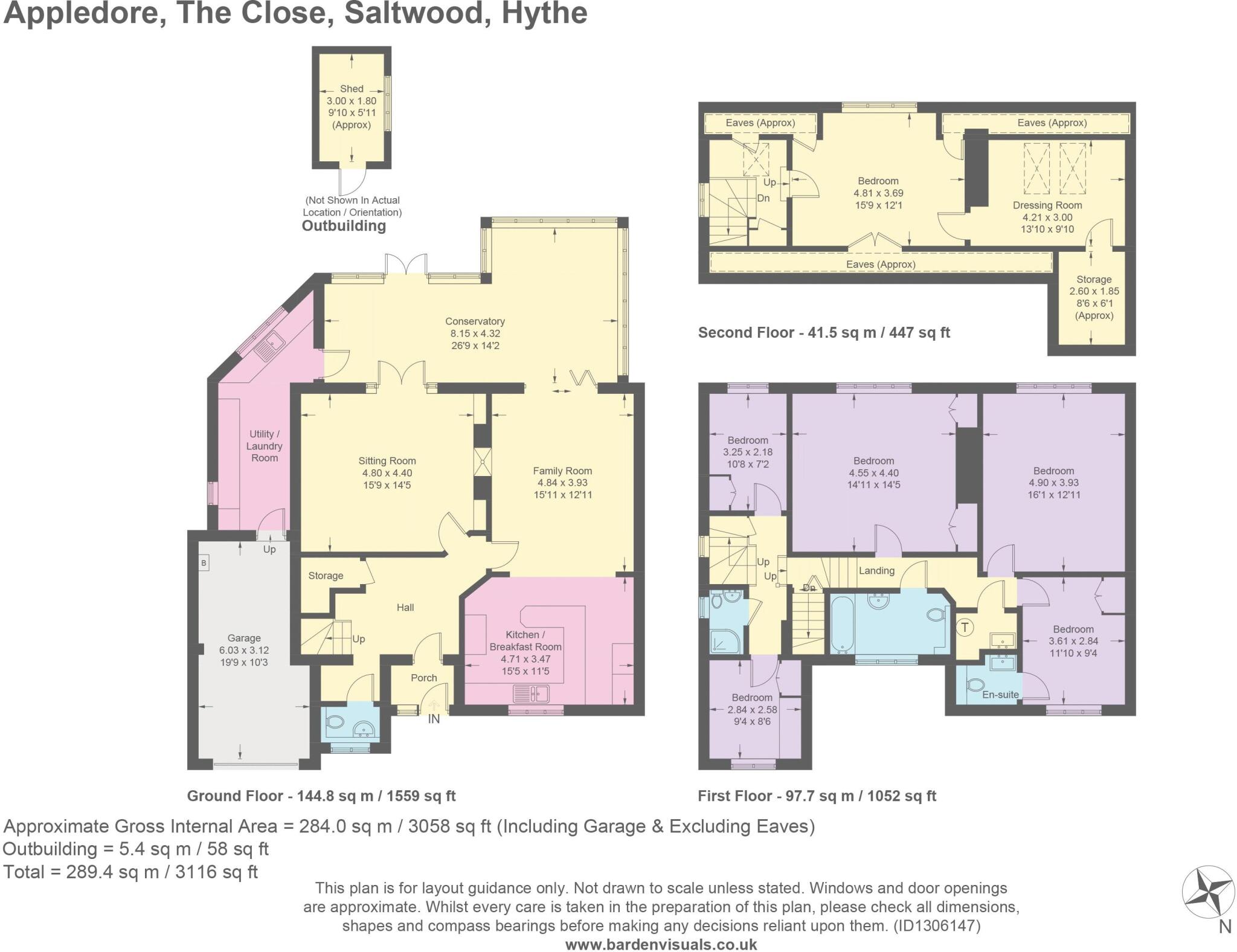 Saltwood/Hythe floorplan