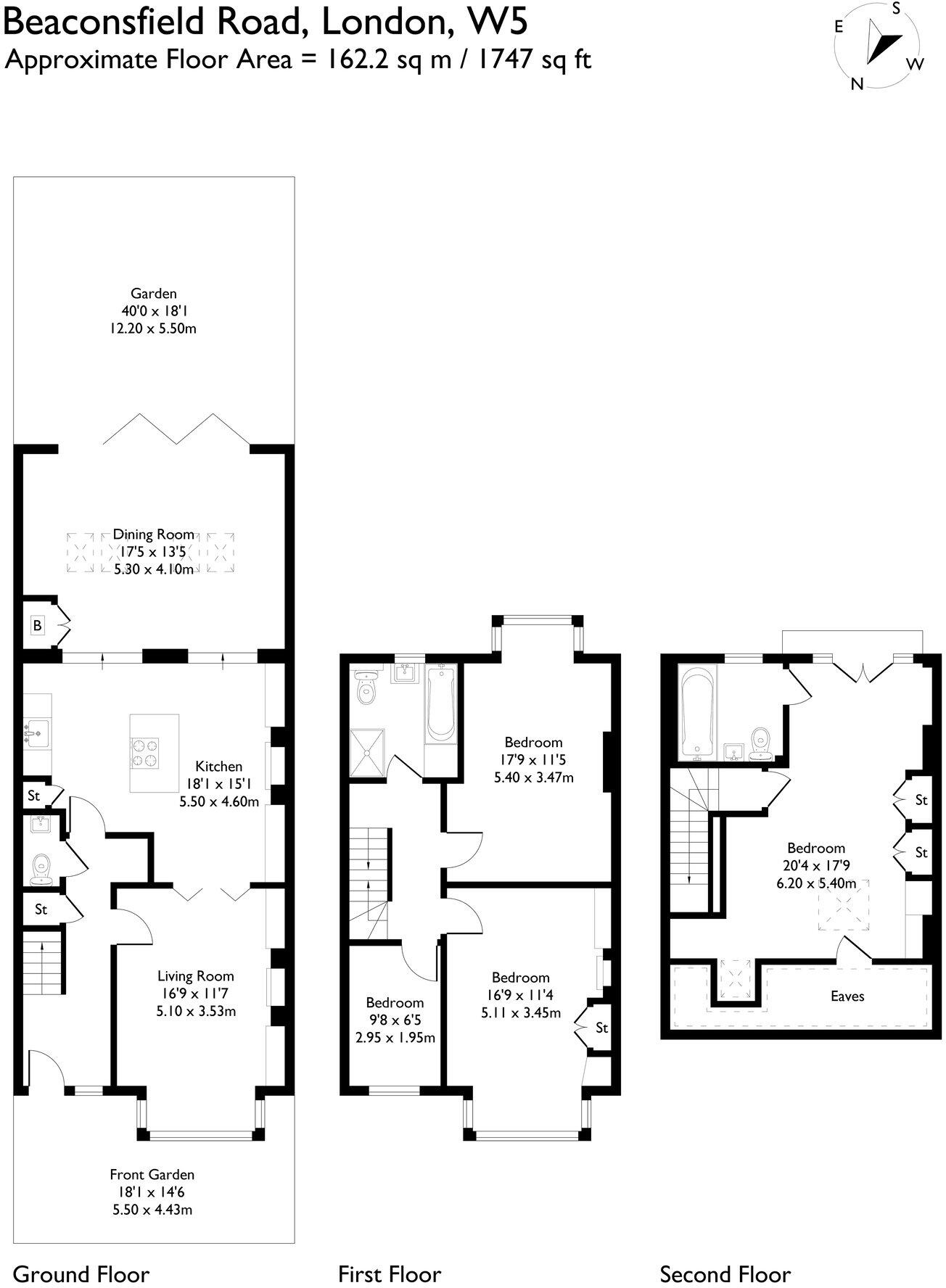 Beaconsfield Road, Ealing, W5 floorplan