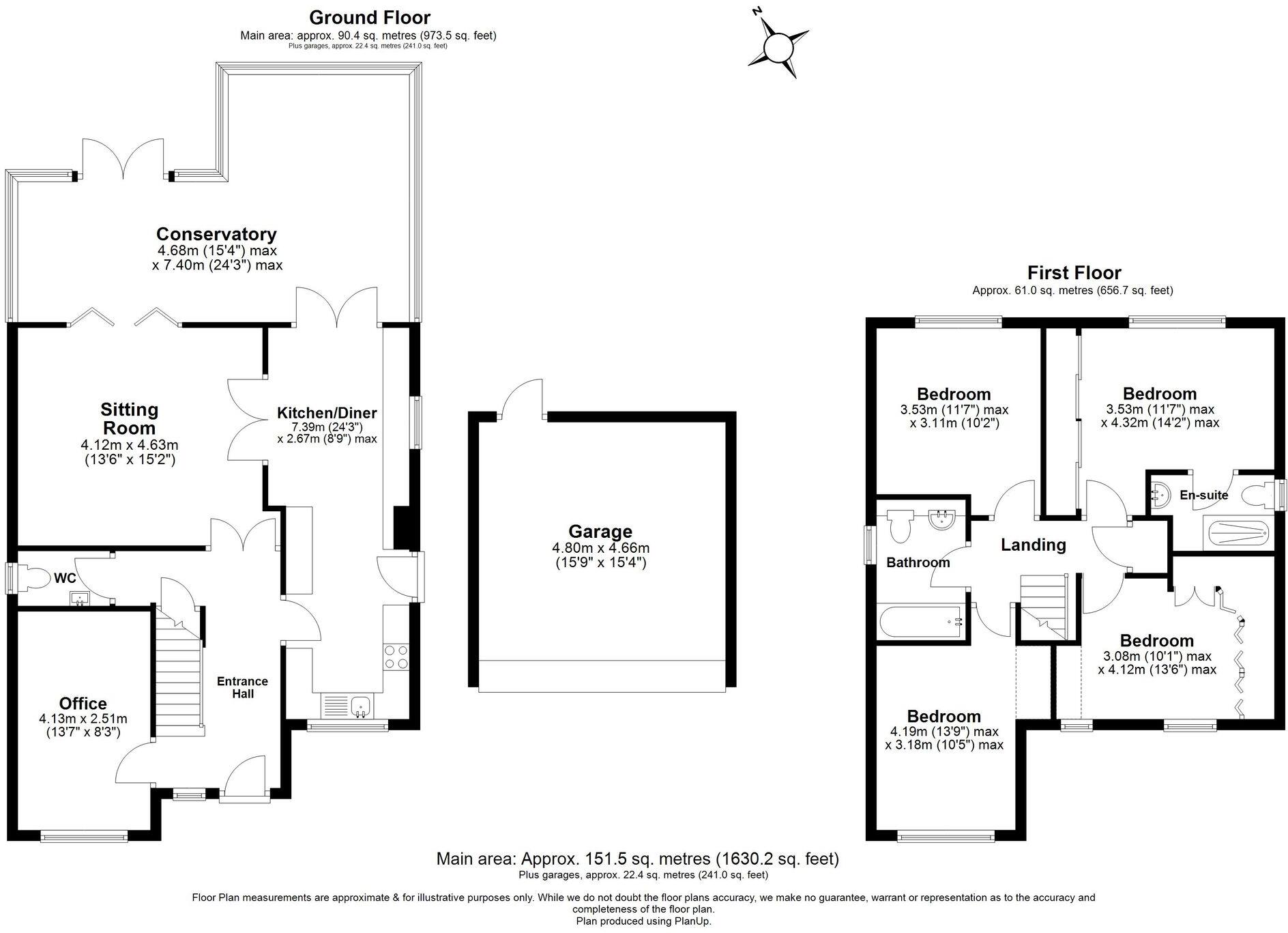 Wedgewood Road, Hitchin, SG4 floorplan