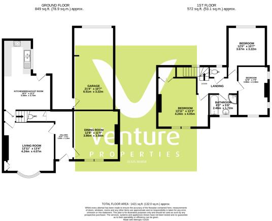 Stockton Road, Darlington floorplan