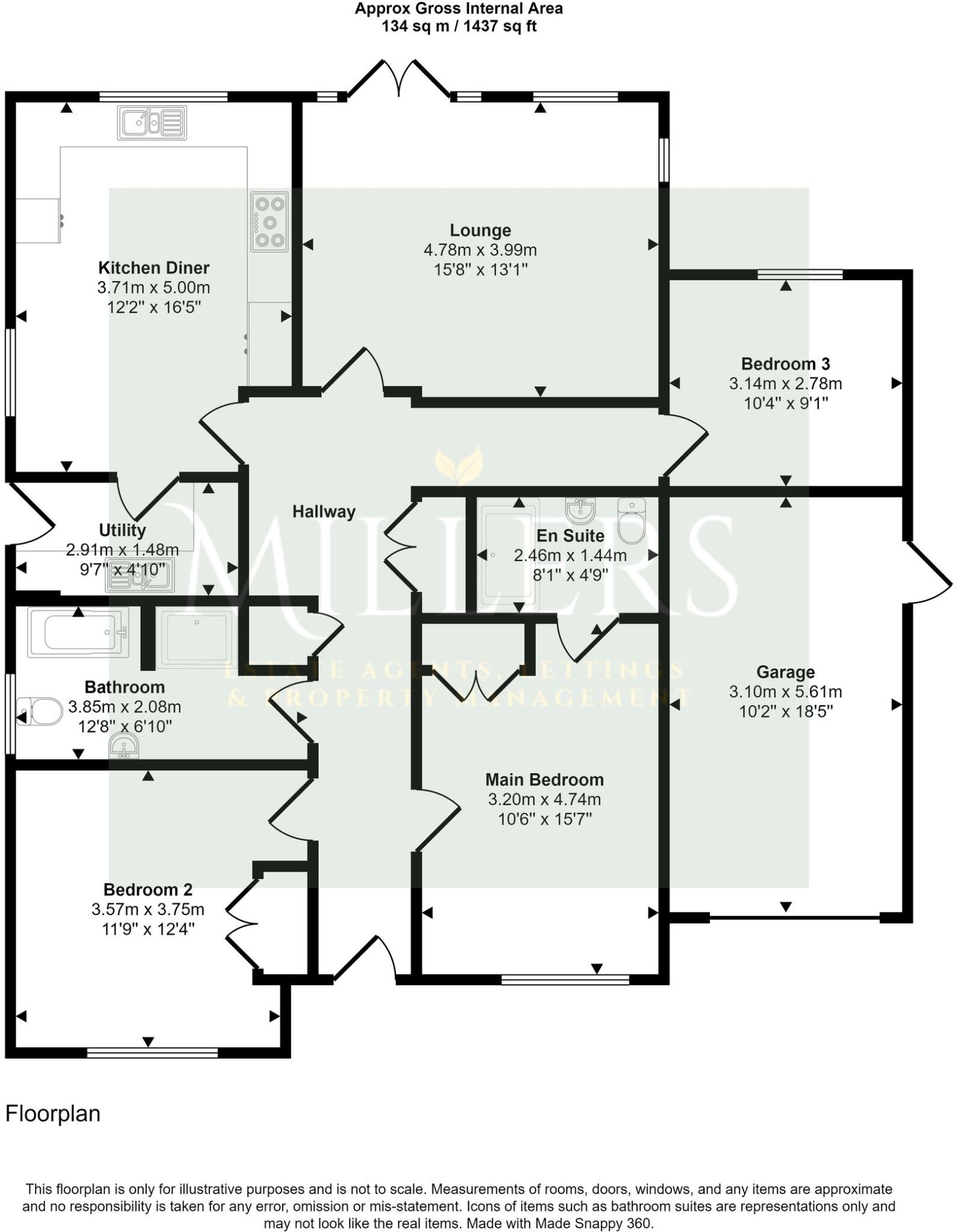 Cromwell Close, Cromer, NR27 floorplan