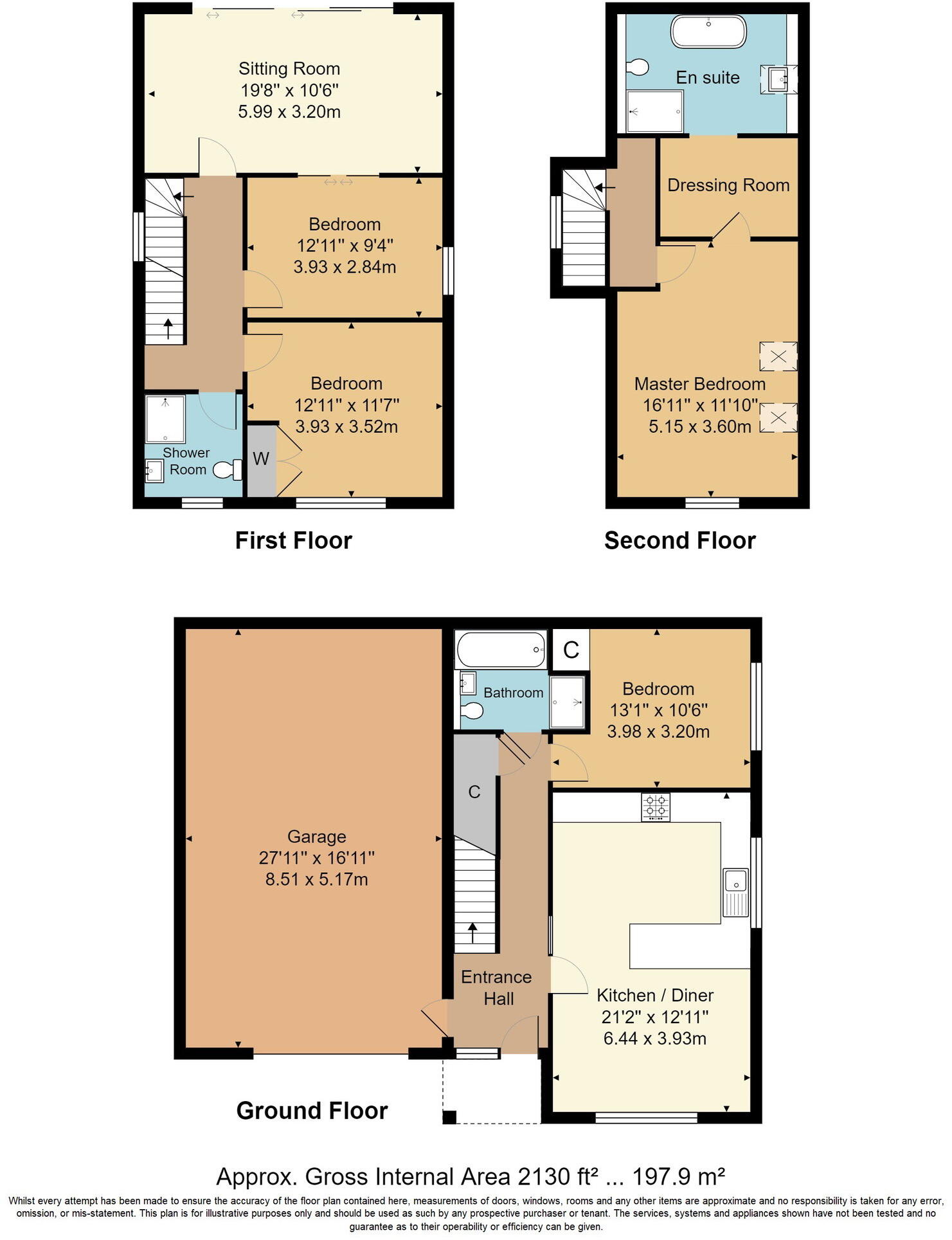 Criers Lane, Five Ashes floorplan