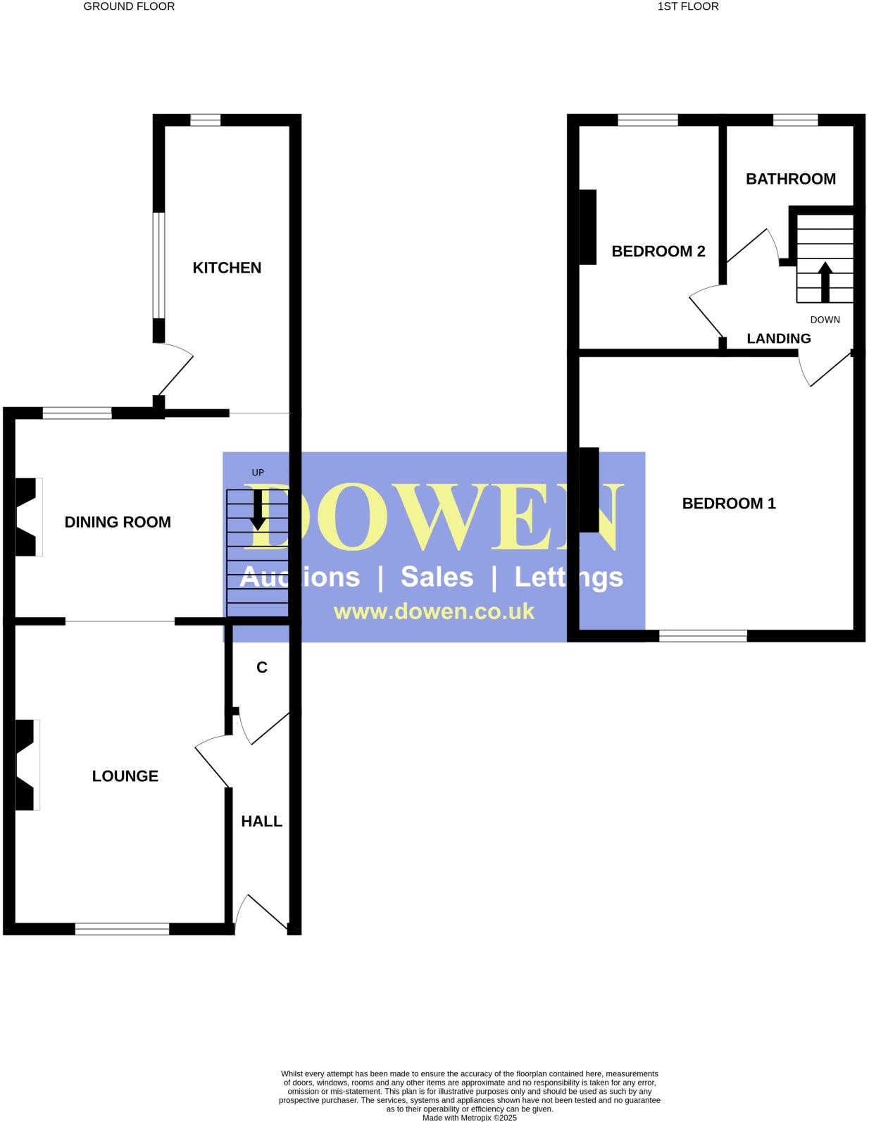 Derwent Terrace, Spennymoor, County Durham, DL16 floorplan