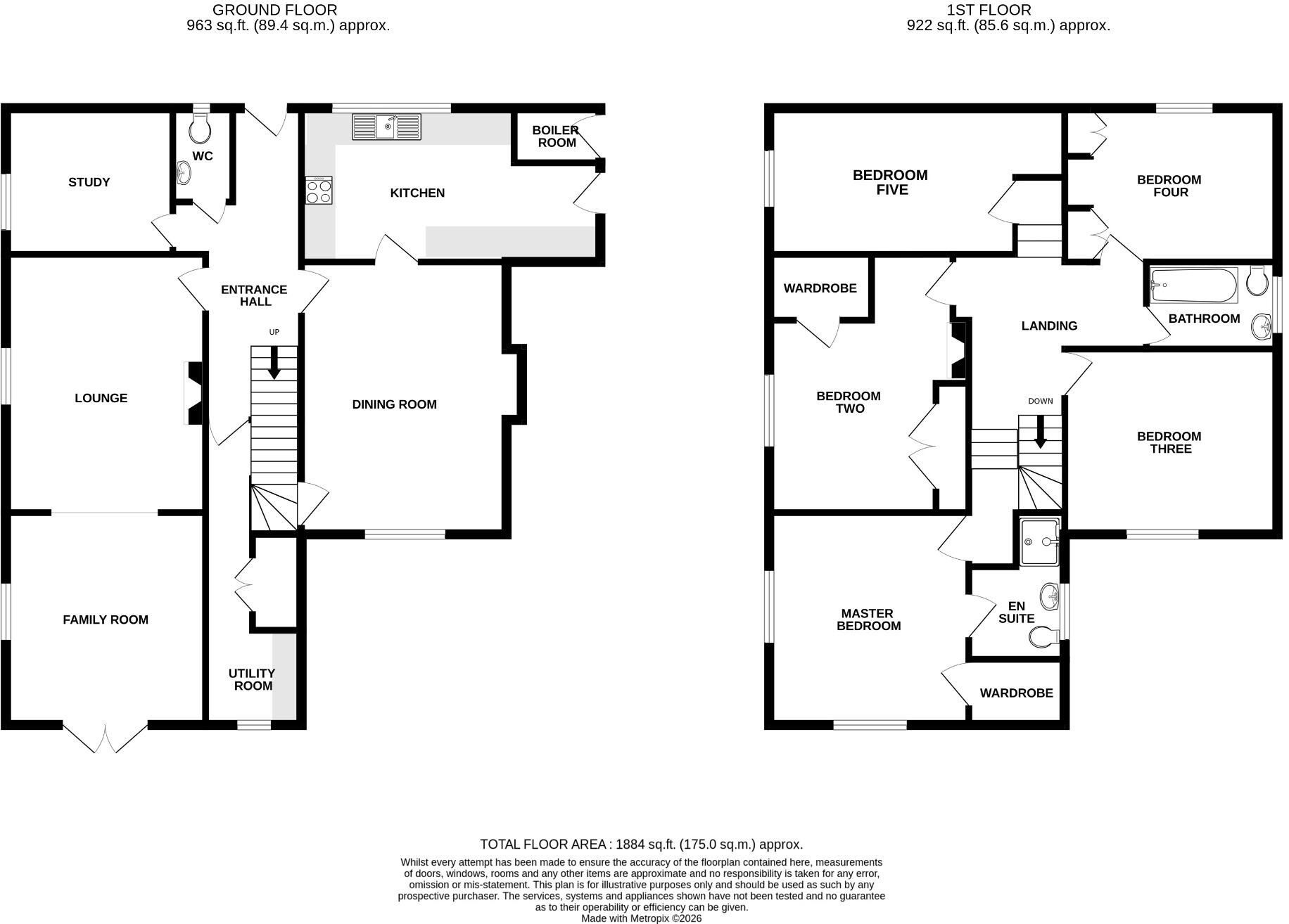 Station House, Abbots Ripton, Huntingdon, Cambridgeshire, PE28 2LG floorplan