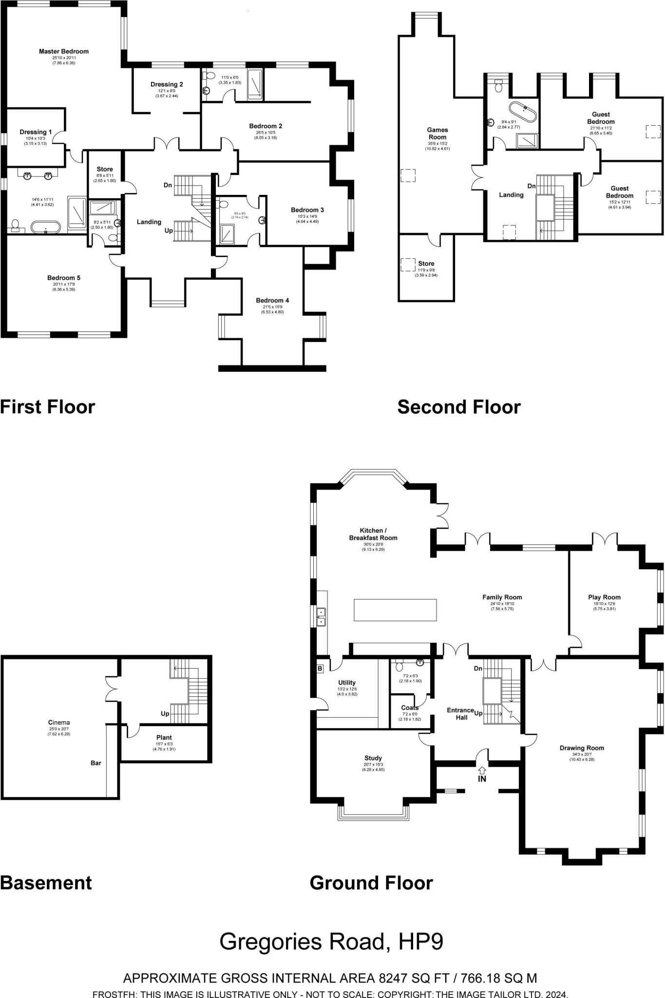 Gregories Road, Beaconsfield, HP9 floorplan