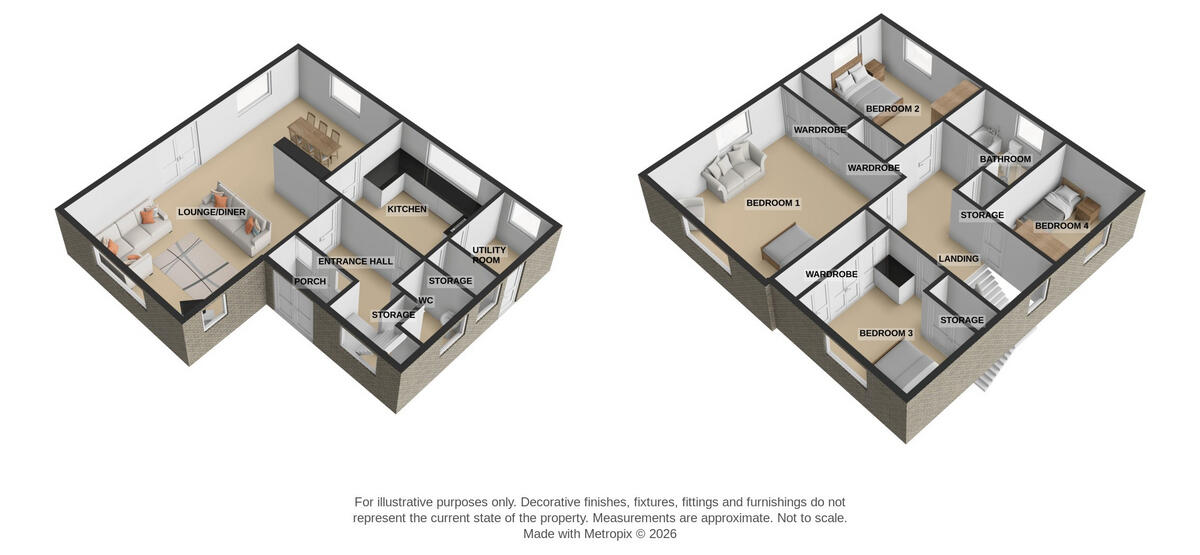 Minden Grove, Sneyd Green, ST6 1RH floorplan