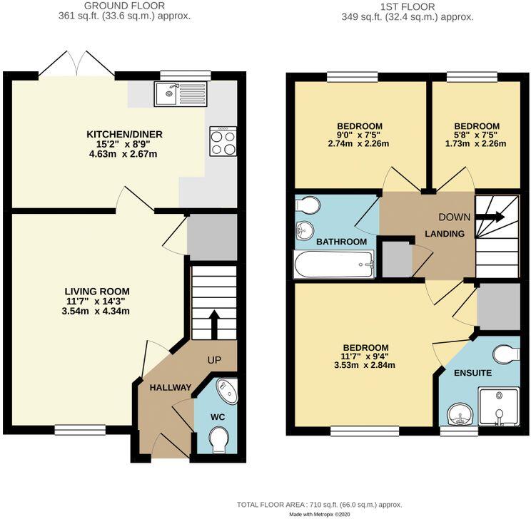 Buttercup Road, Derriford floorplan