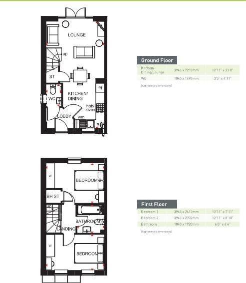 Arnell Grove, , Driffield, East Riding of Yorkshire, YO25 5GA floorplan