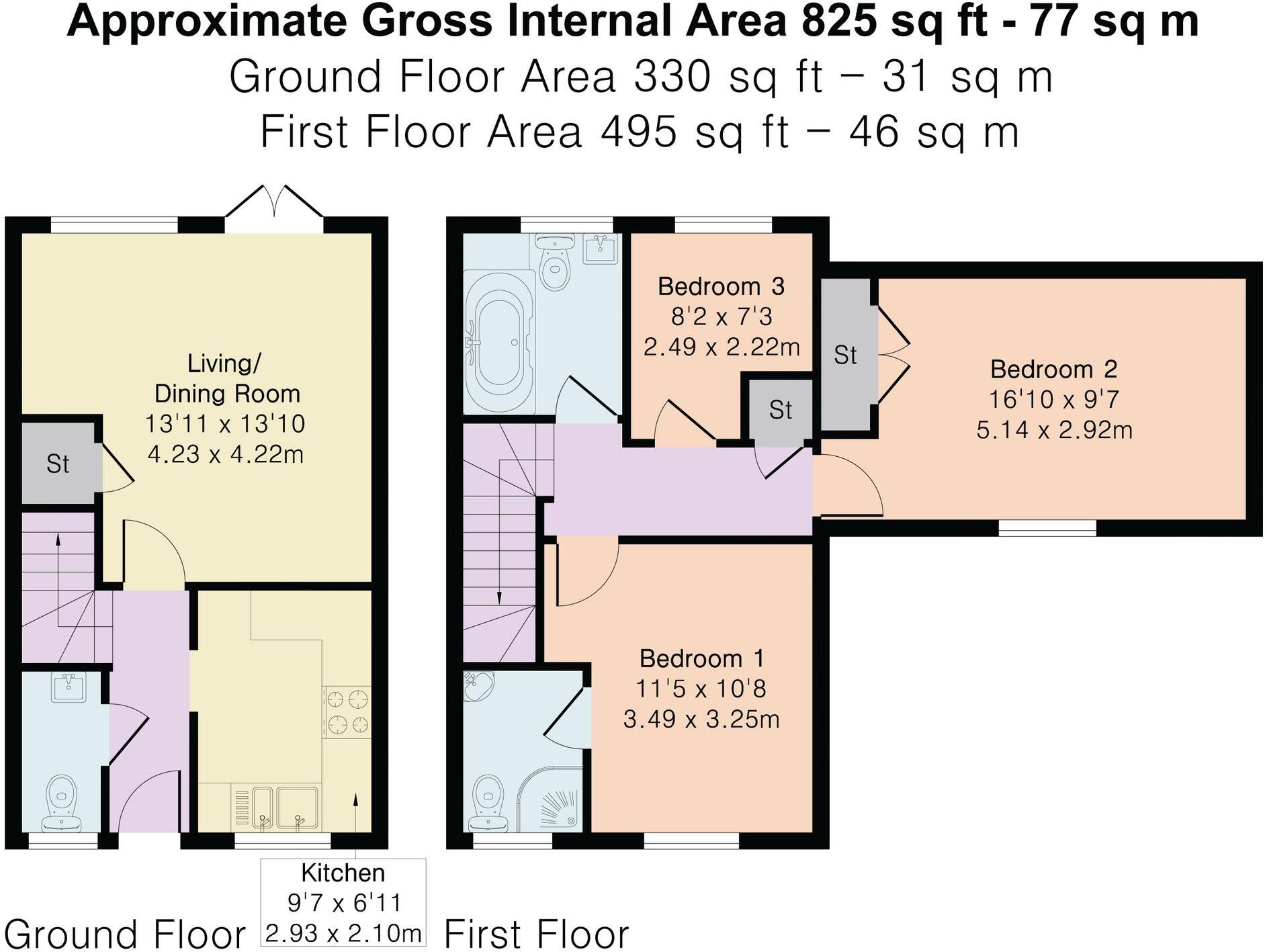 Teasel Drive, Ely, CB6 floorplan