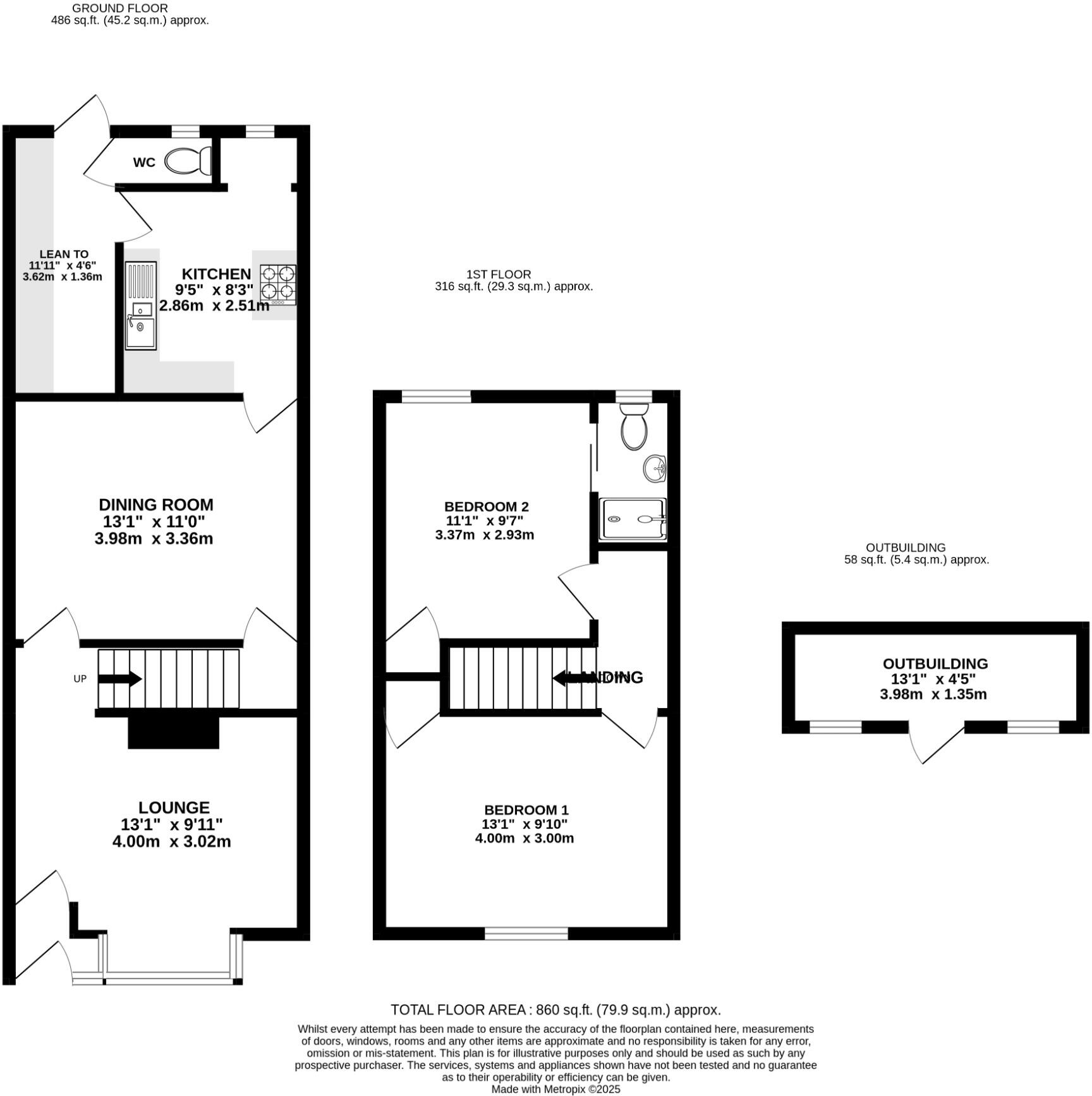 Knox Road, Portsmouth floorplan