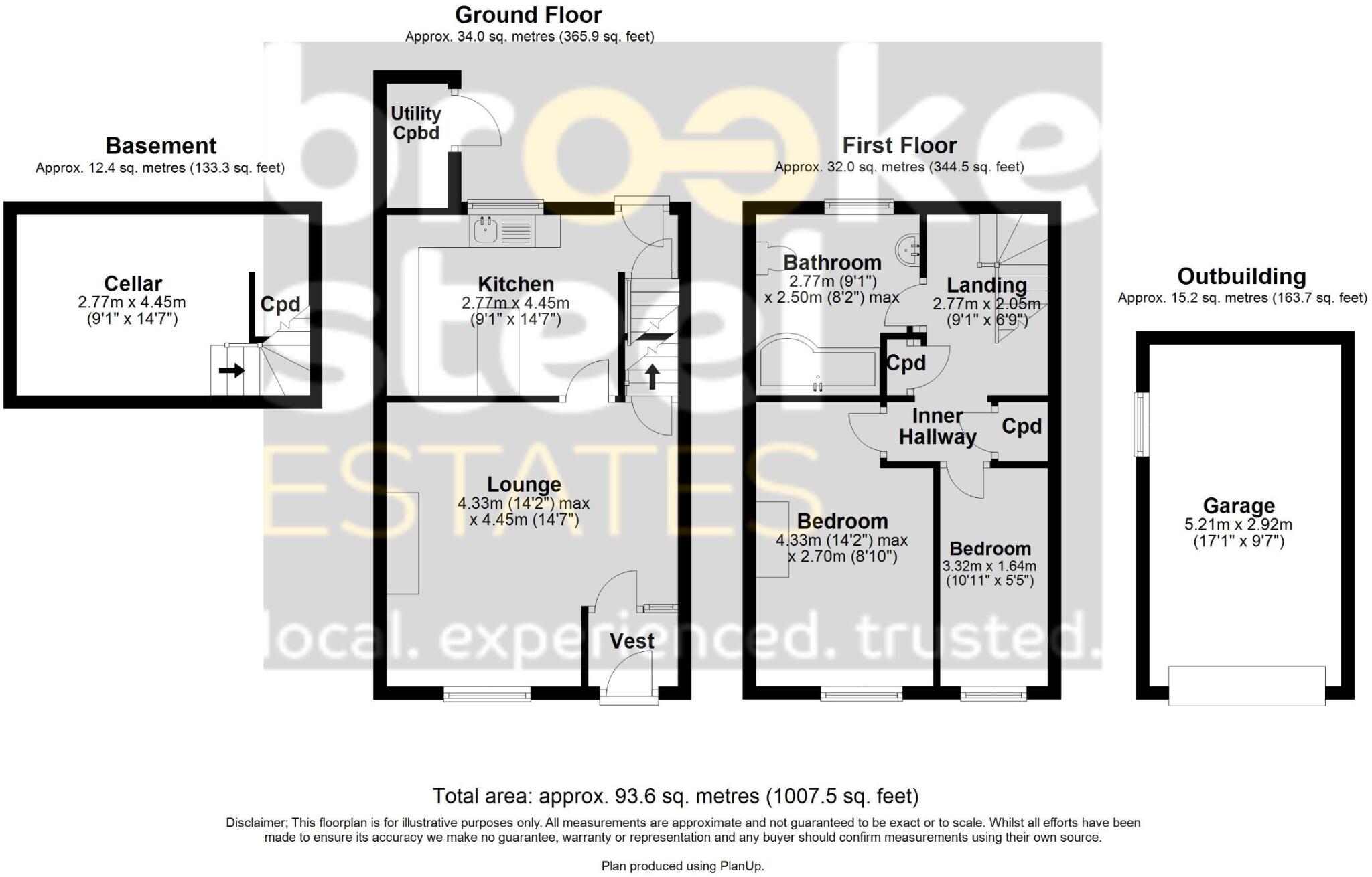 The Cottage, Burnley Road, Edenfield floorplan