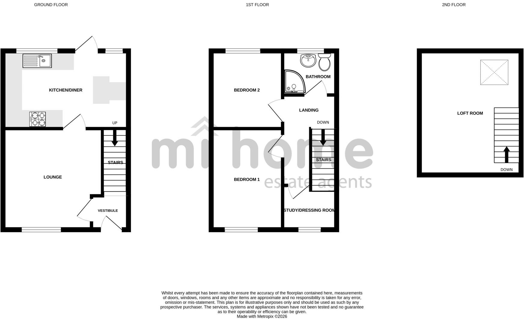 Thompson Street, Wesham, Preston, PR4 floorplan