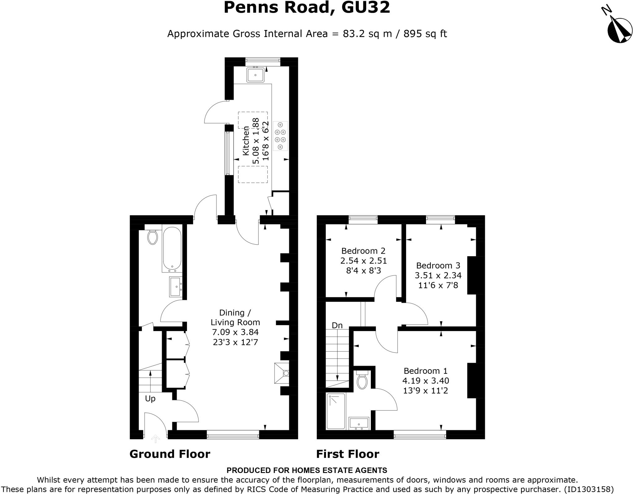 Penns Road, Petersfield, Hampshire floorplan