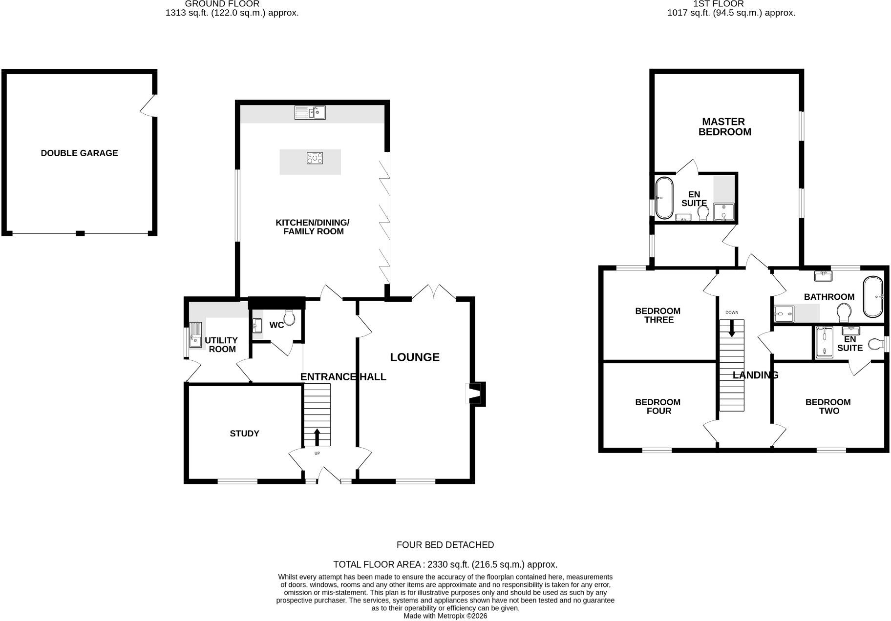 Papworth Everard, Cambridge, Cambridgeshire, CB23 floorplan