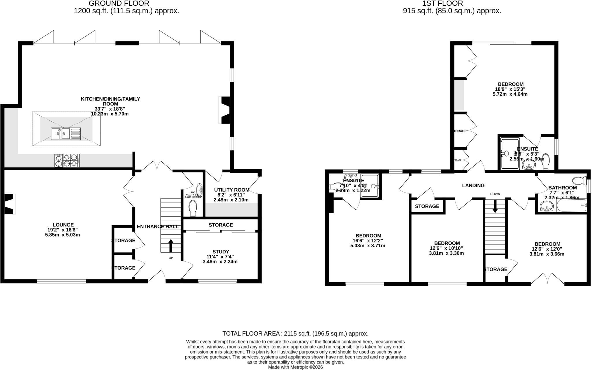 Hemel Hempstead Road, Redbourn, St. Albans, Hertfordshire, AL3 floorplan