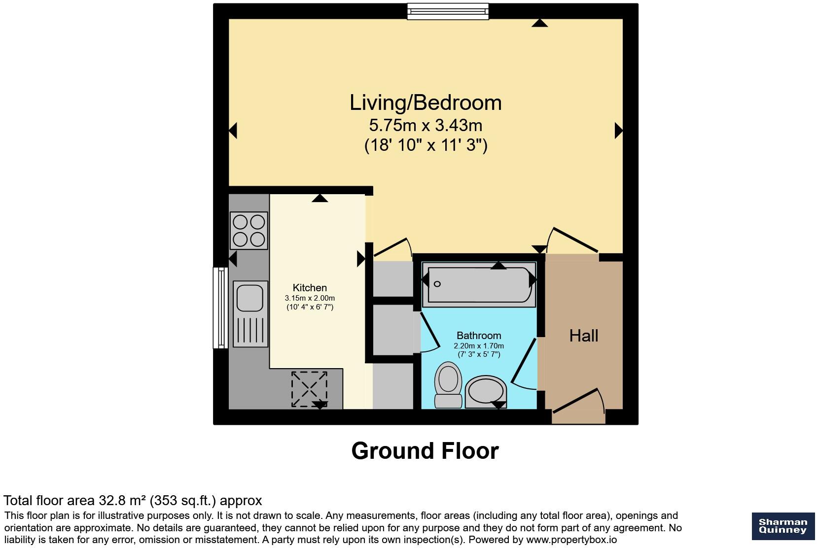 Deerleap, Bretton, PETERBOROUGH floorplan