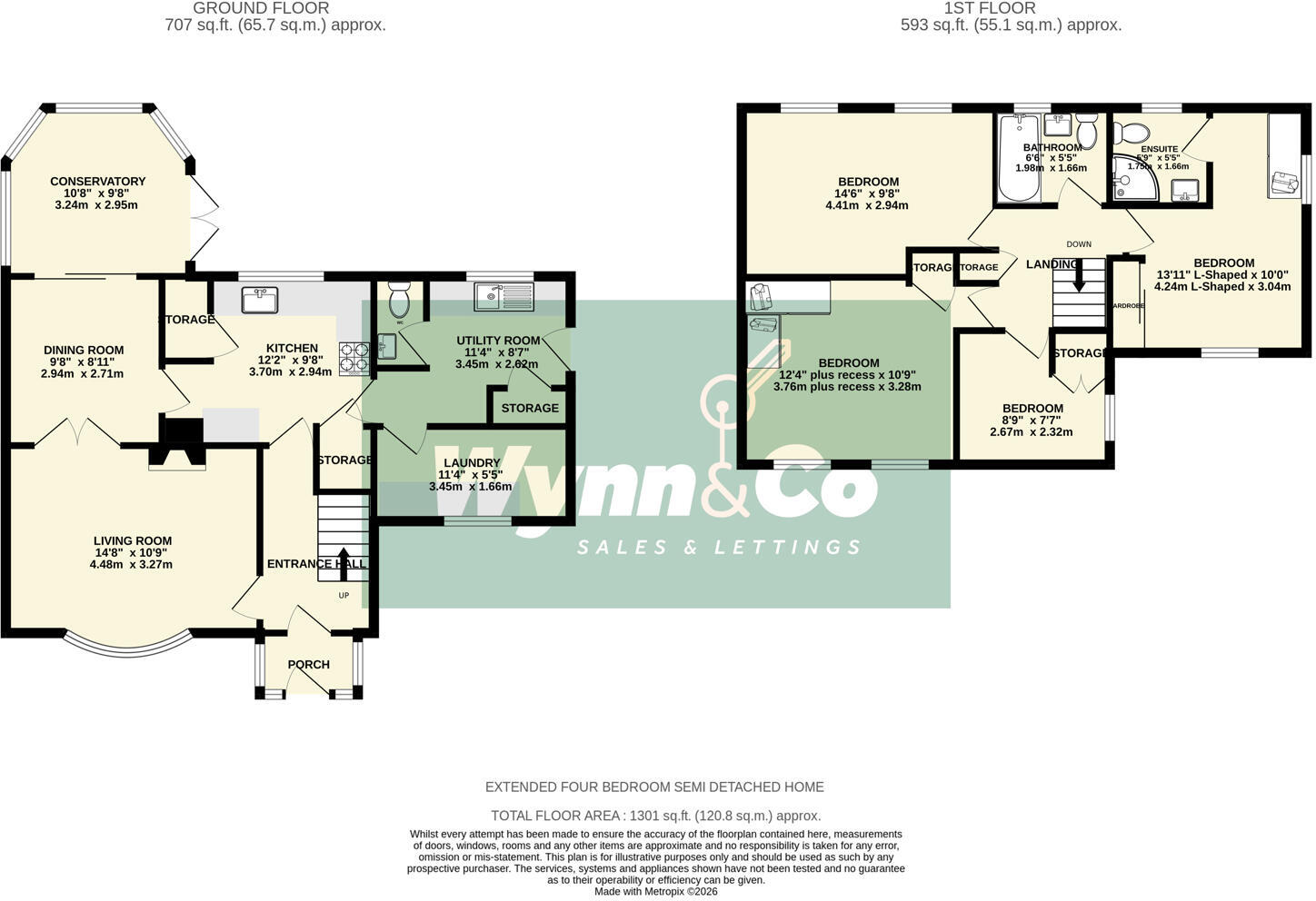 Waterton Close, Walton, Wakefield floorplan