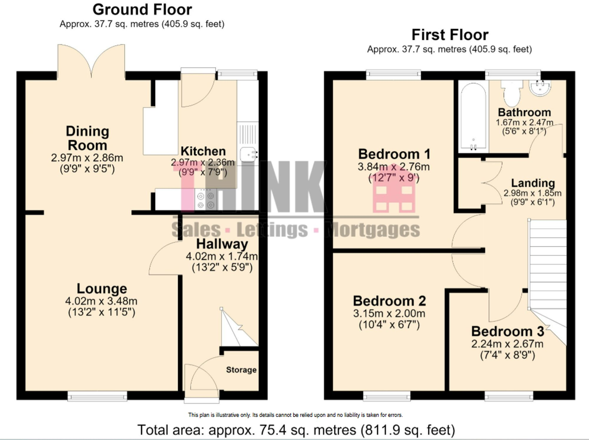 Athol Close, Newton-Le-Willows, WA12 floorplan
