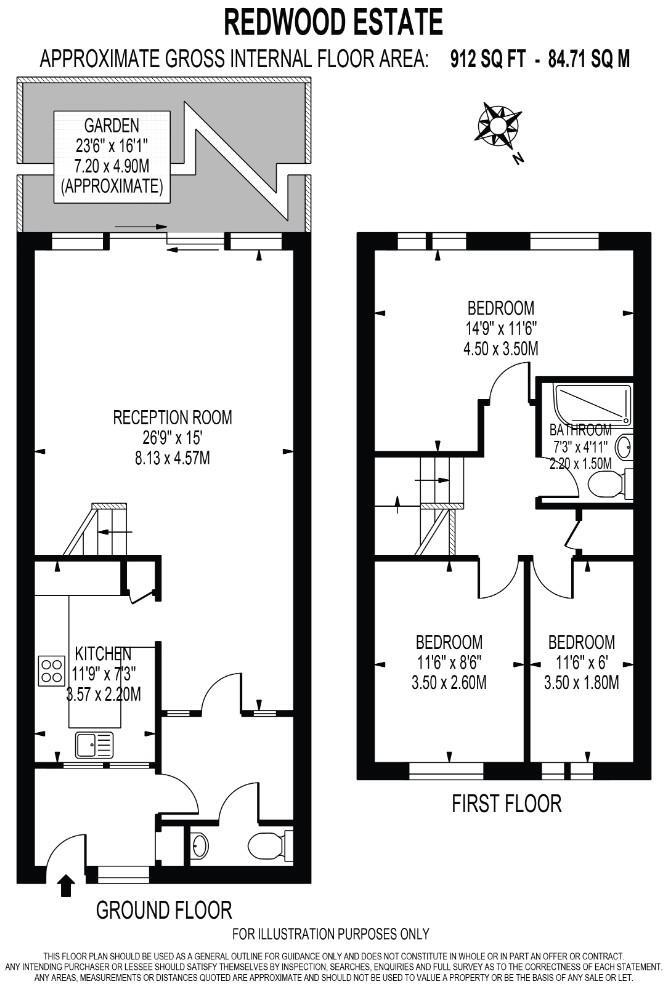 Redwood Estate, Hounslow floorplan