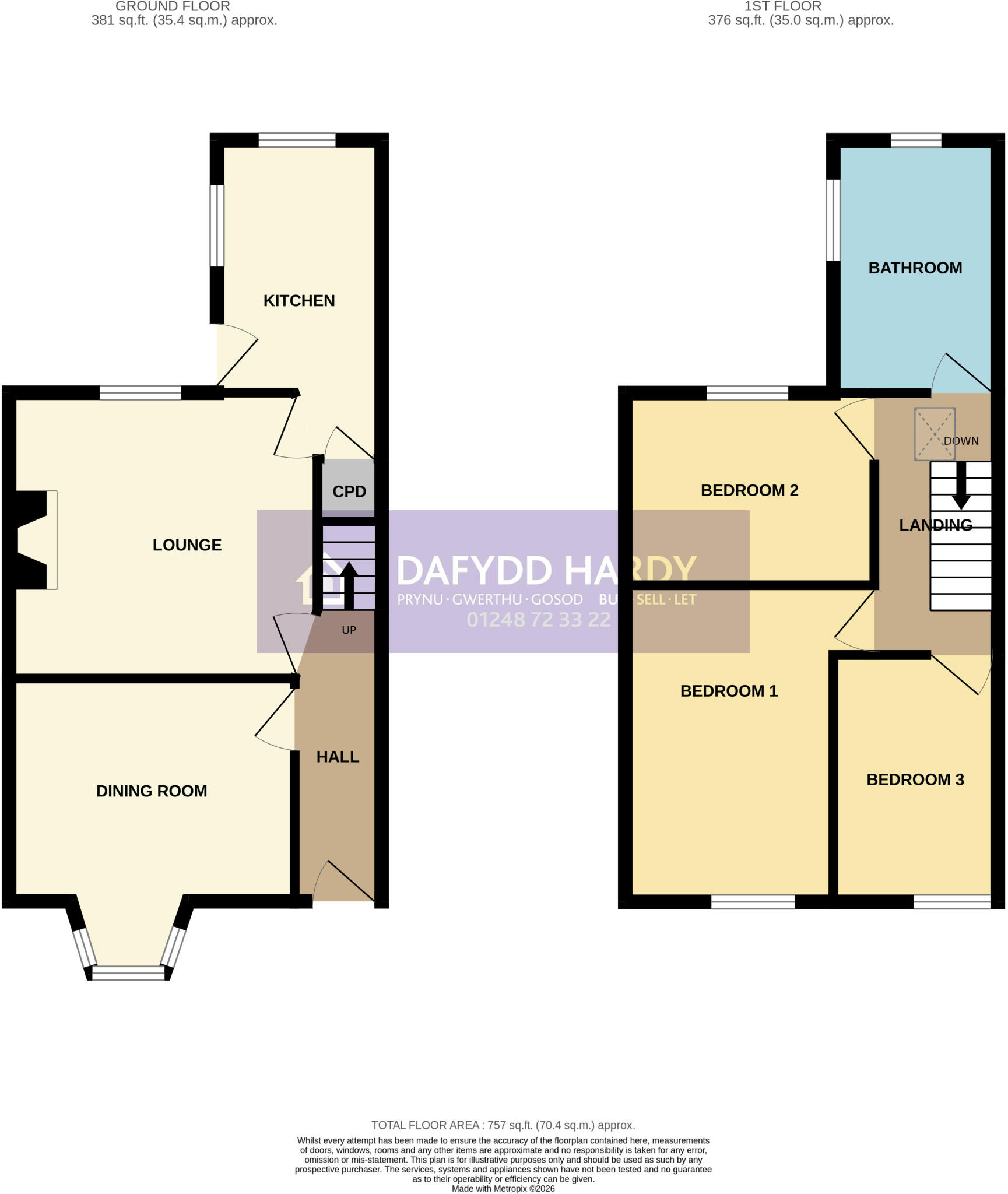 Salem Street, Amlwch, Isle of Anglesey, LL68 floorplan