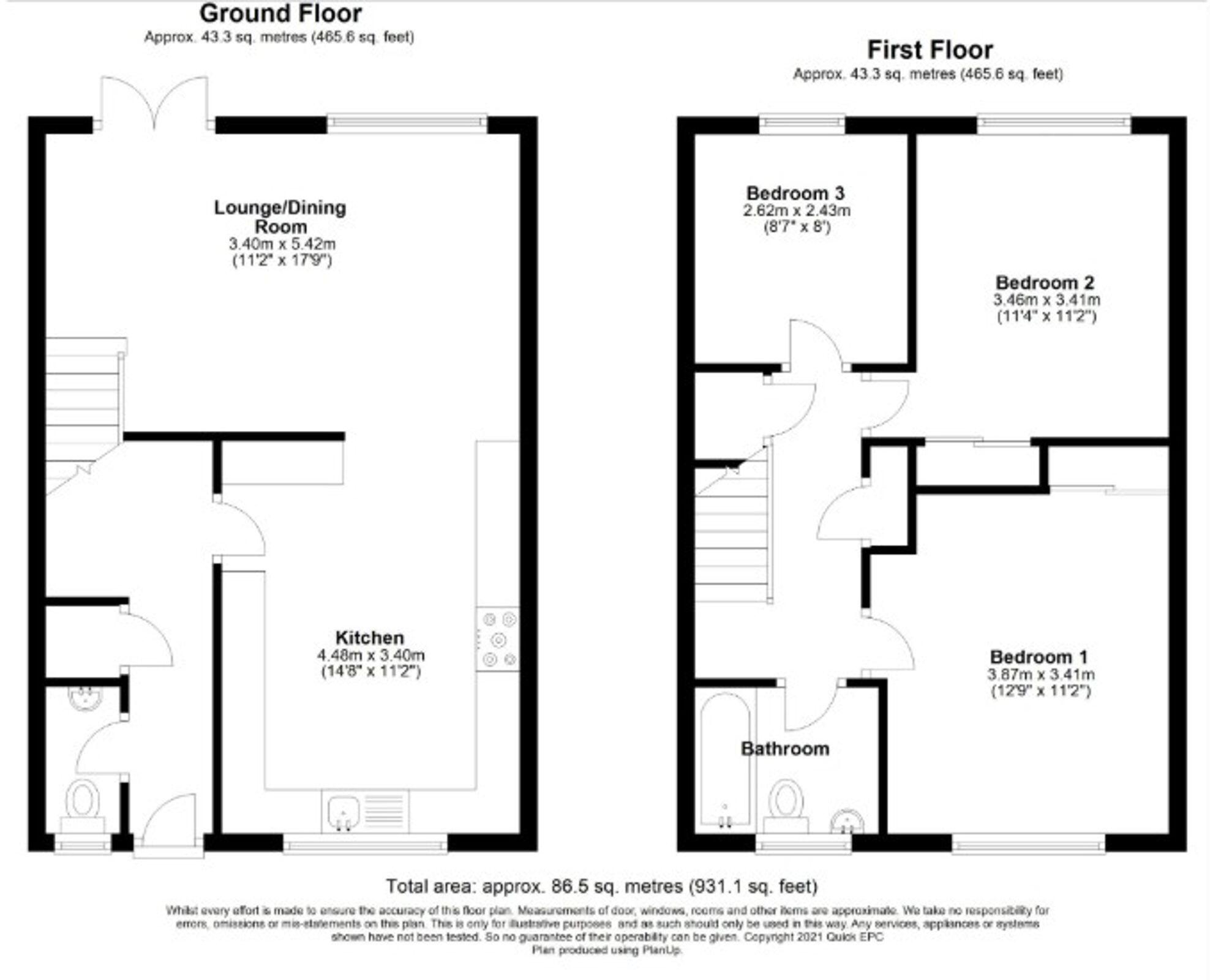Mitchell Avenue, Hartley Wintney, RG27 floorplan