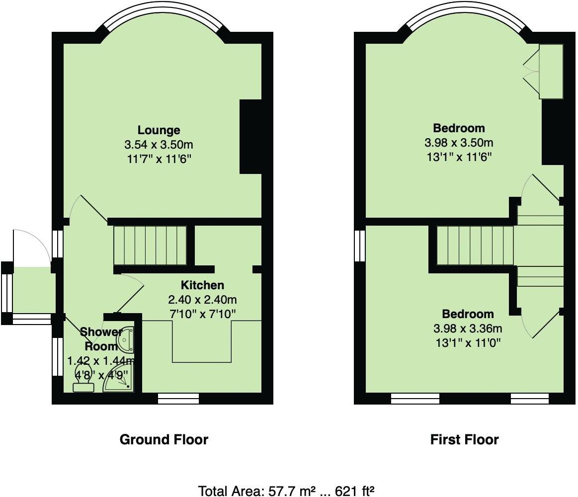 Greyshiels Avenue, Leeds floorplan