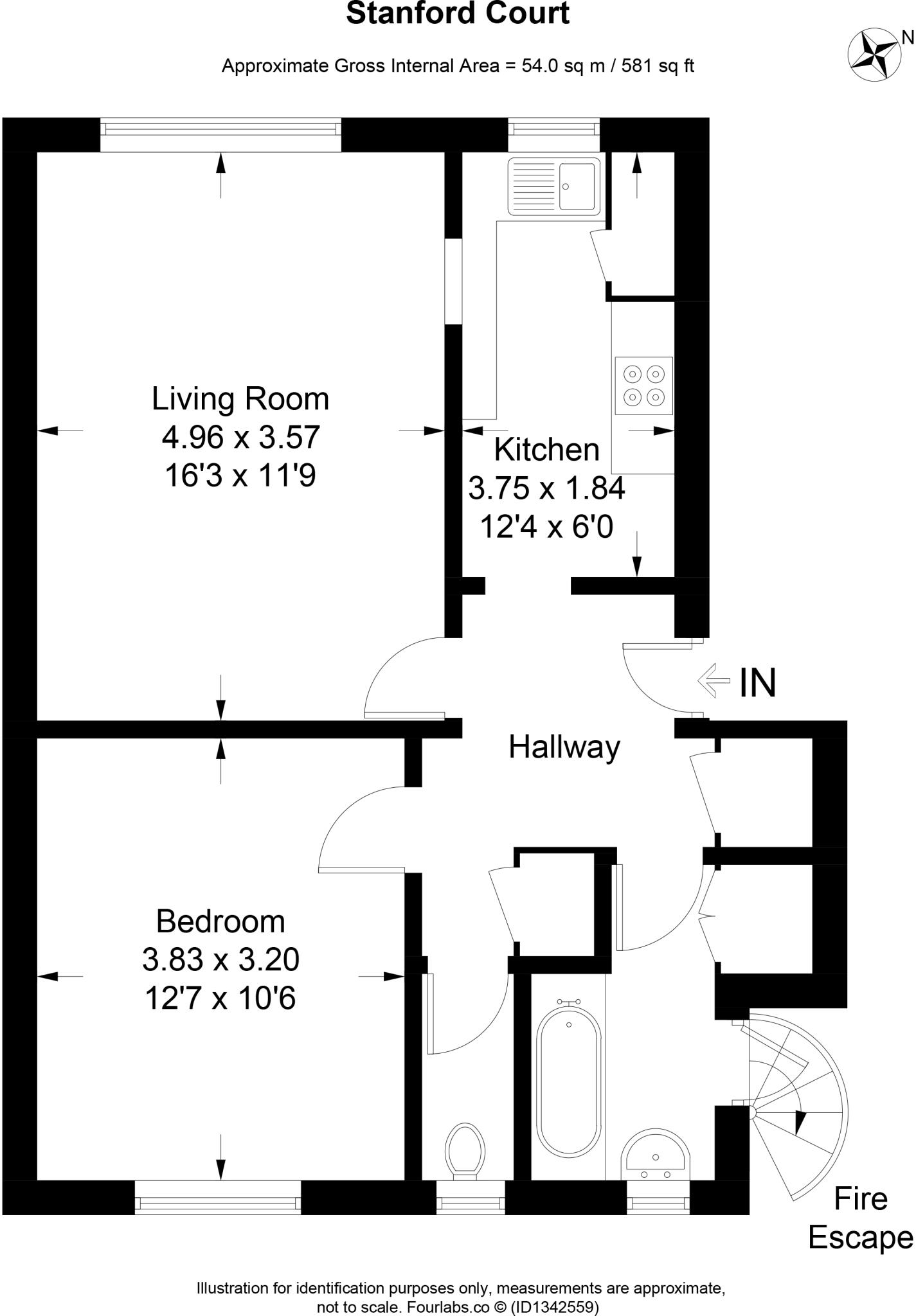 Stanford Avenue, Brighton, East Sussex, BN1 floorplan