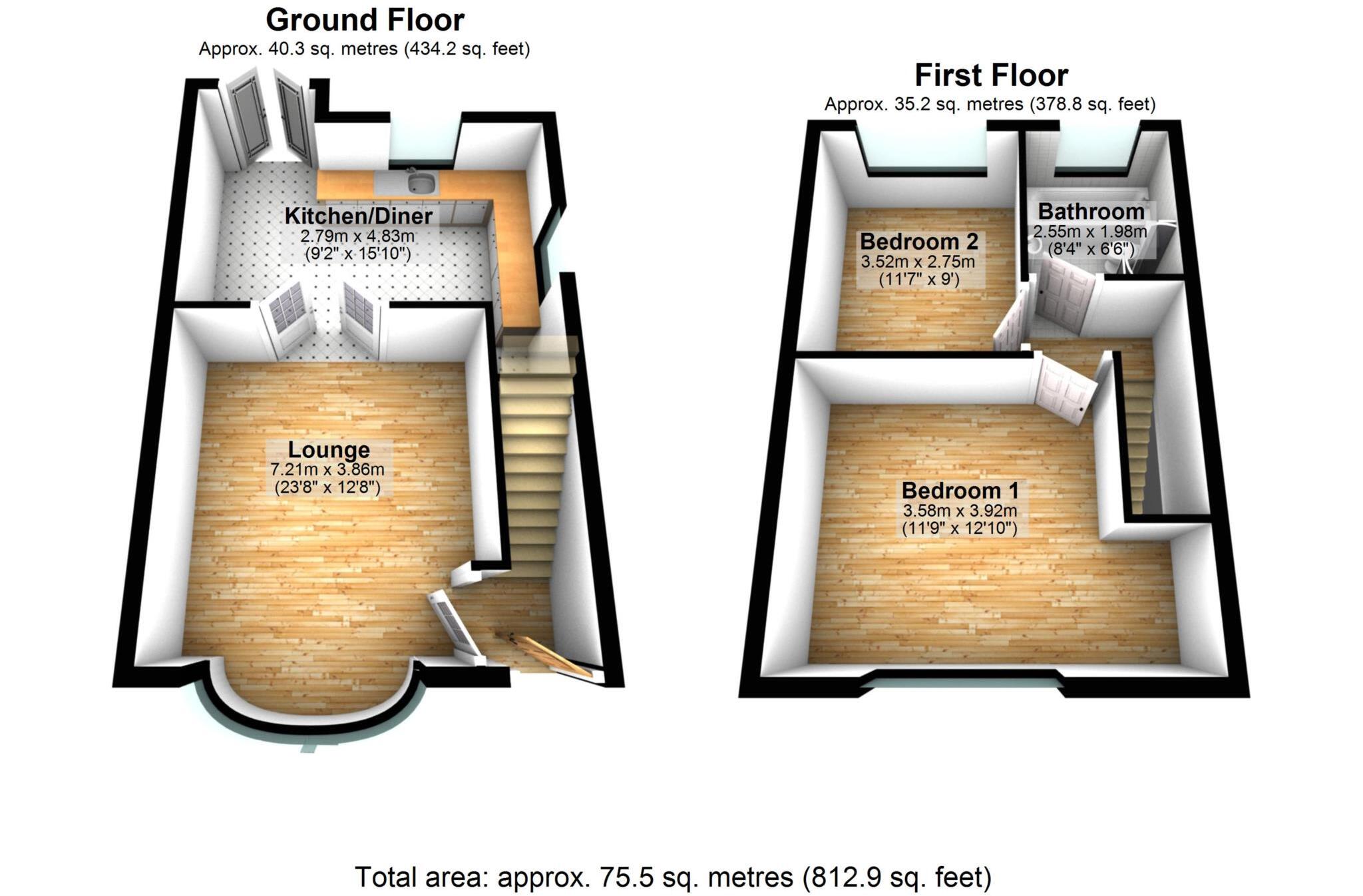 Orwell Road, Smithills floorplan
