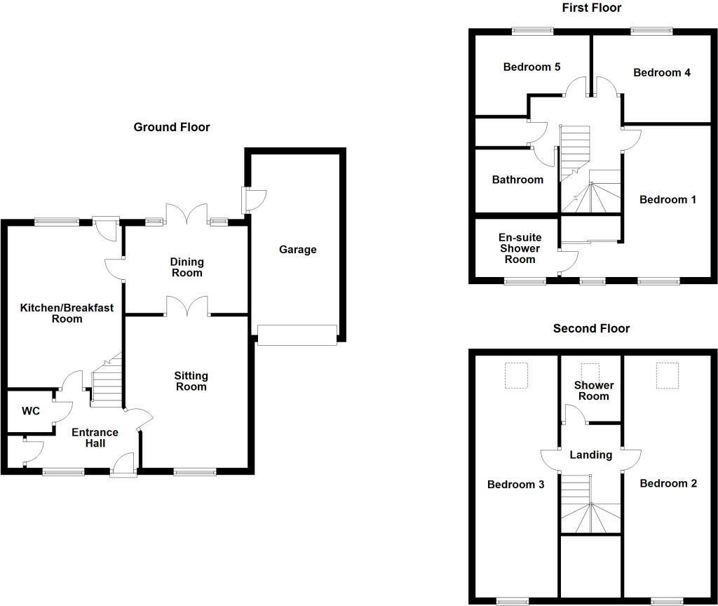 Maidenhair Way, Red Lodge, Bury St. Edmunds floorplan