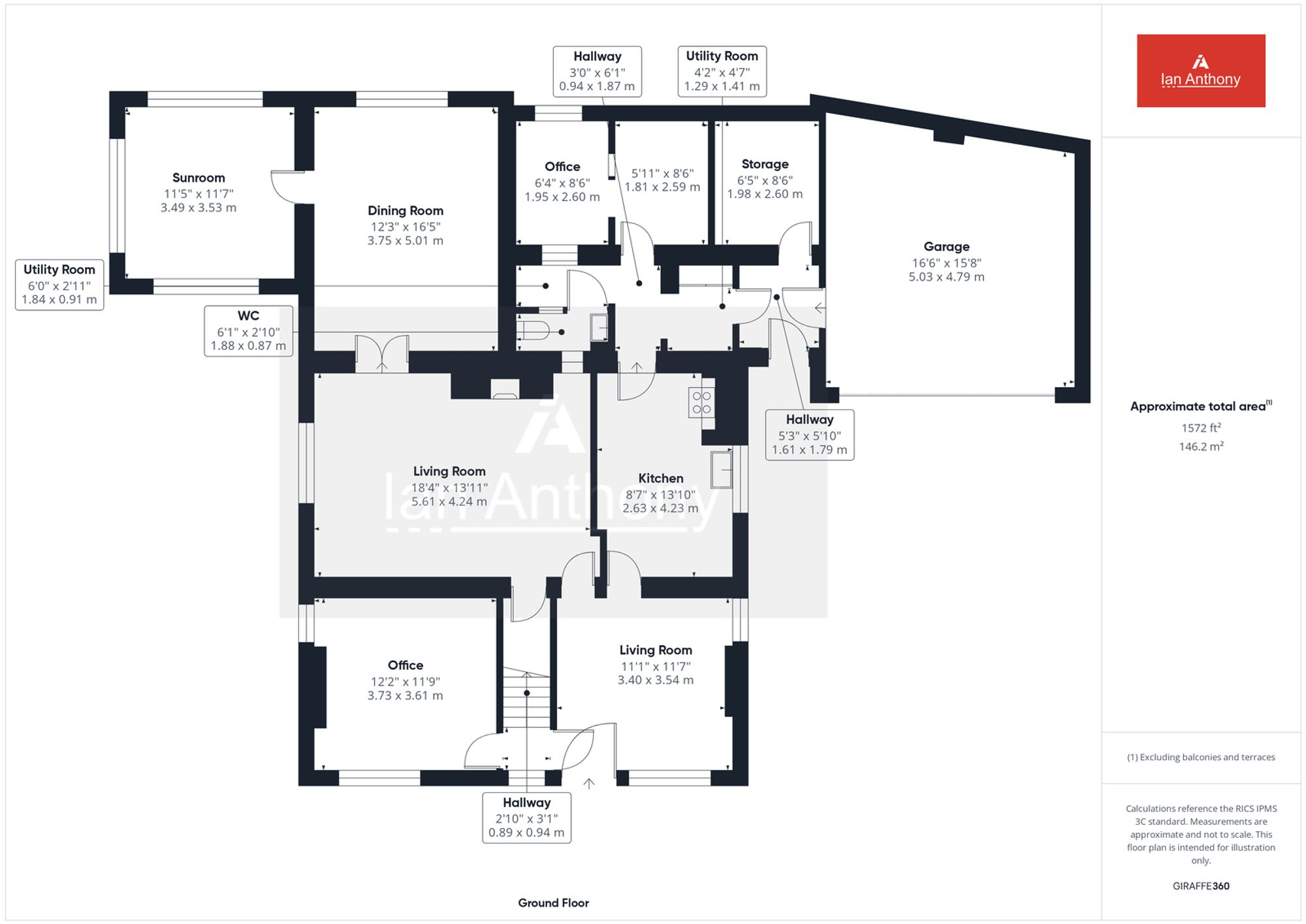 Morris Lane, Halsall, L39 floorplan