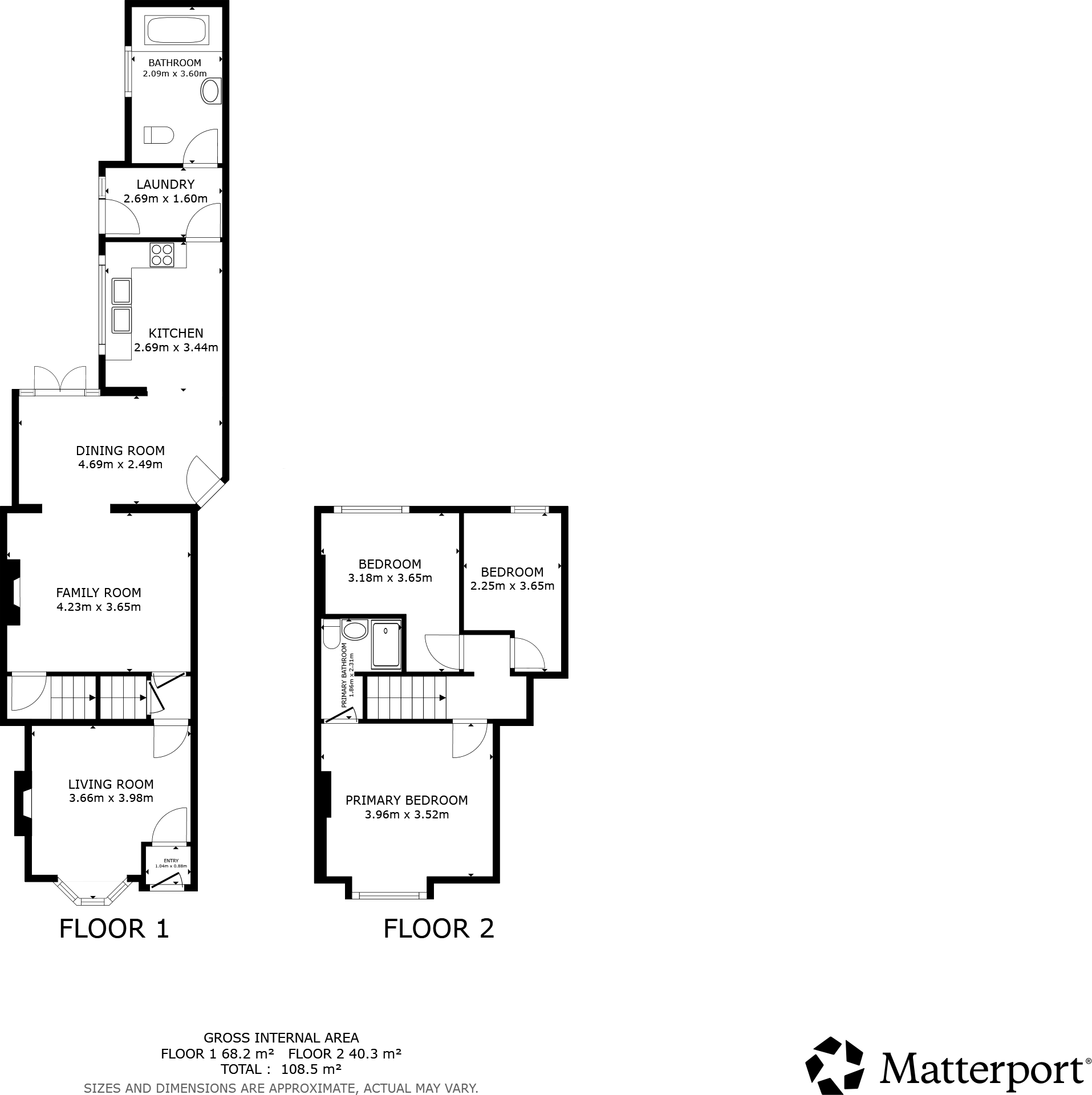 Lake Street, Dudley, DY3 floorplan