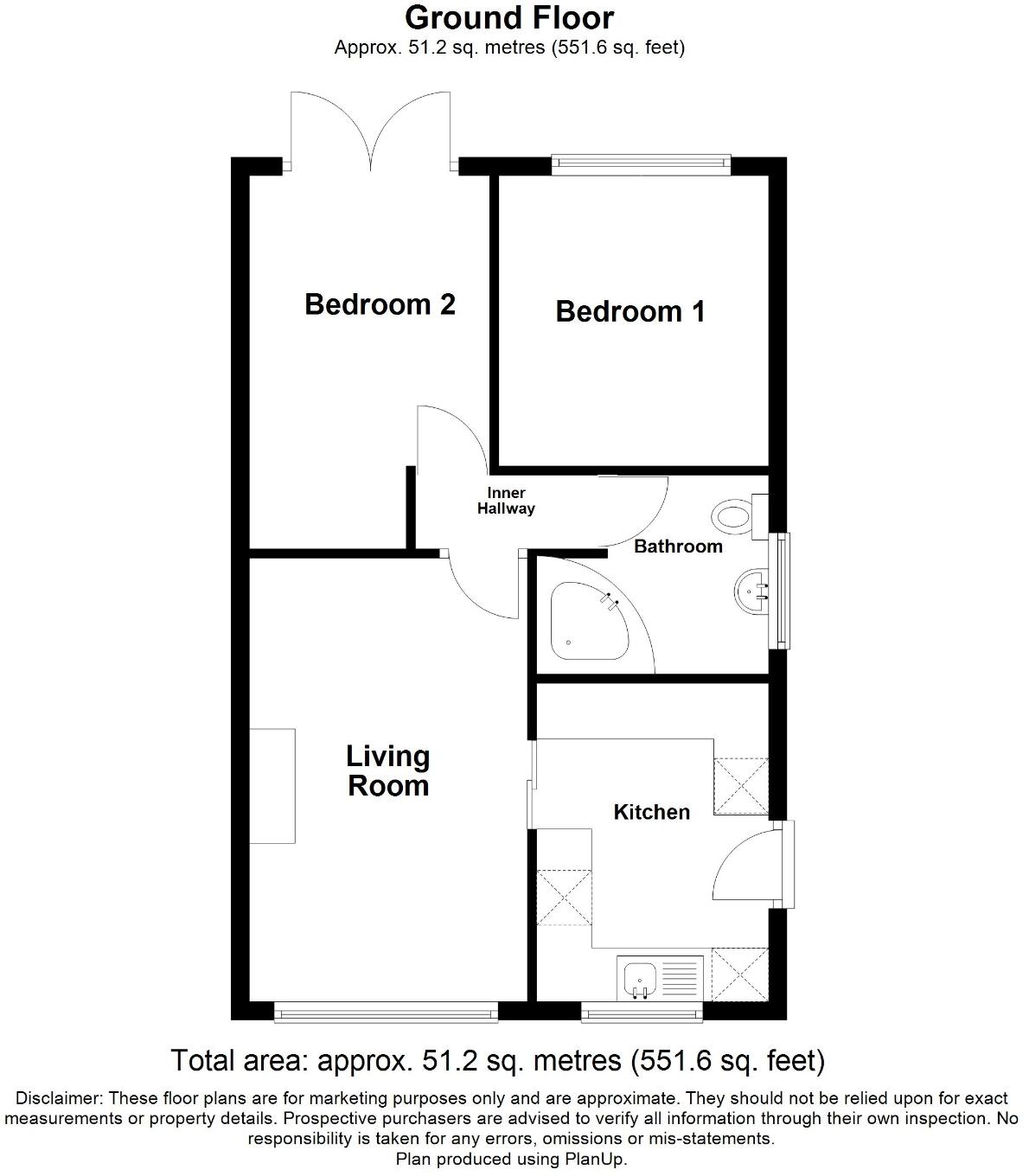 Oakland Crescent, Riddings, DE55 floorplan