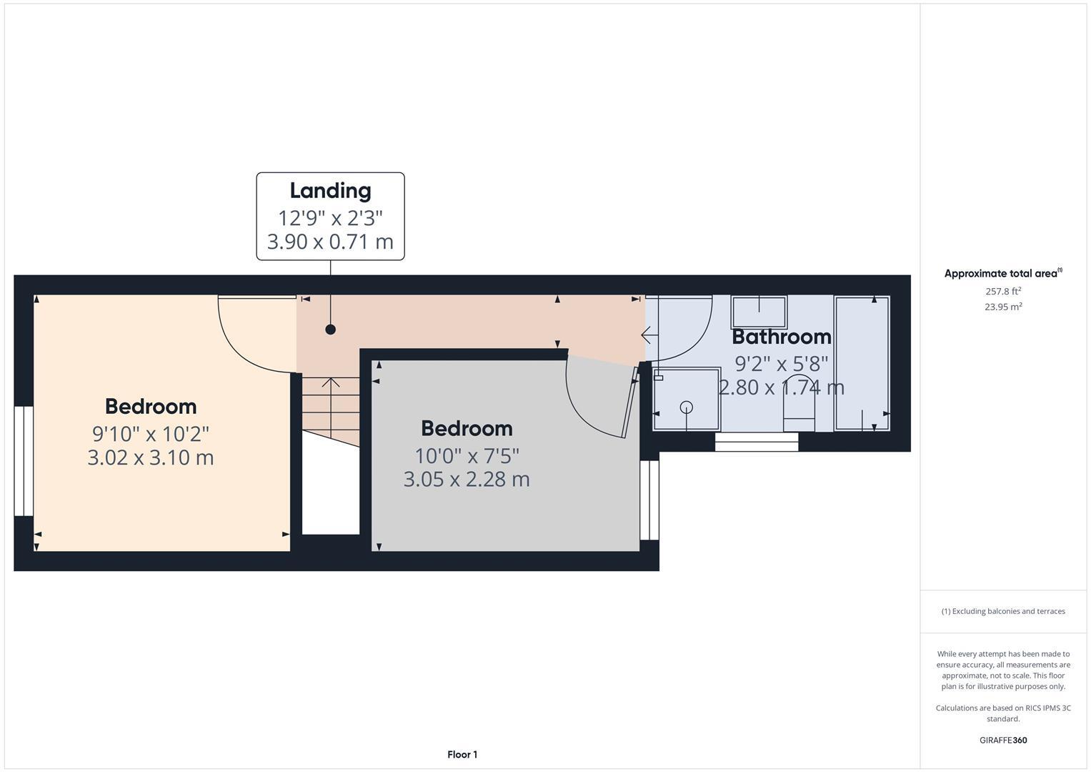 Hilda Street, Boston floorplan